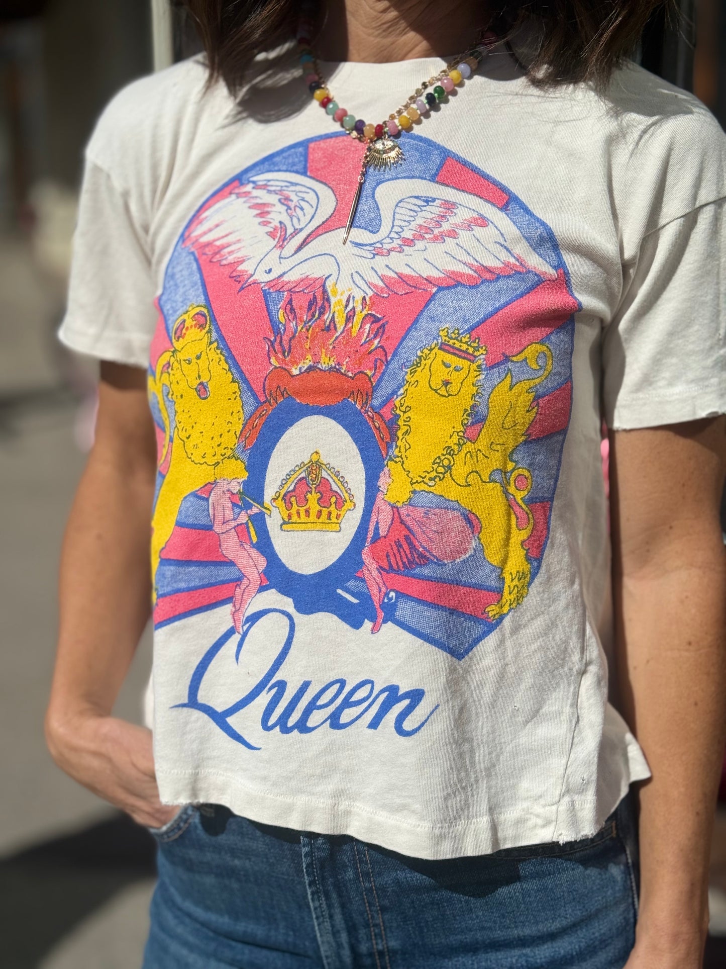 Madeworn Queen Crop Tee