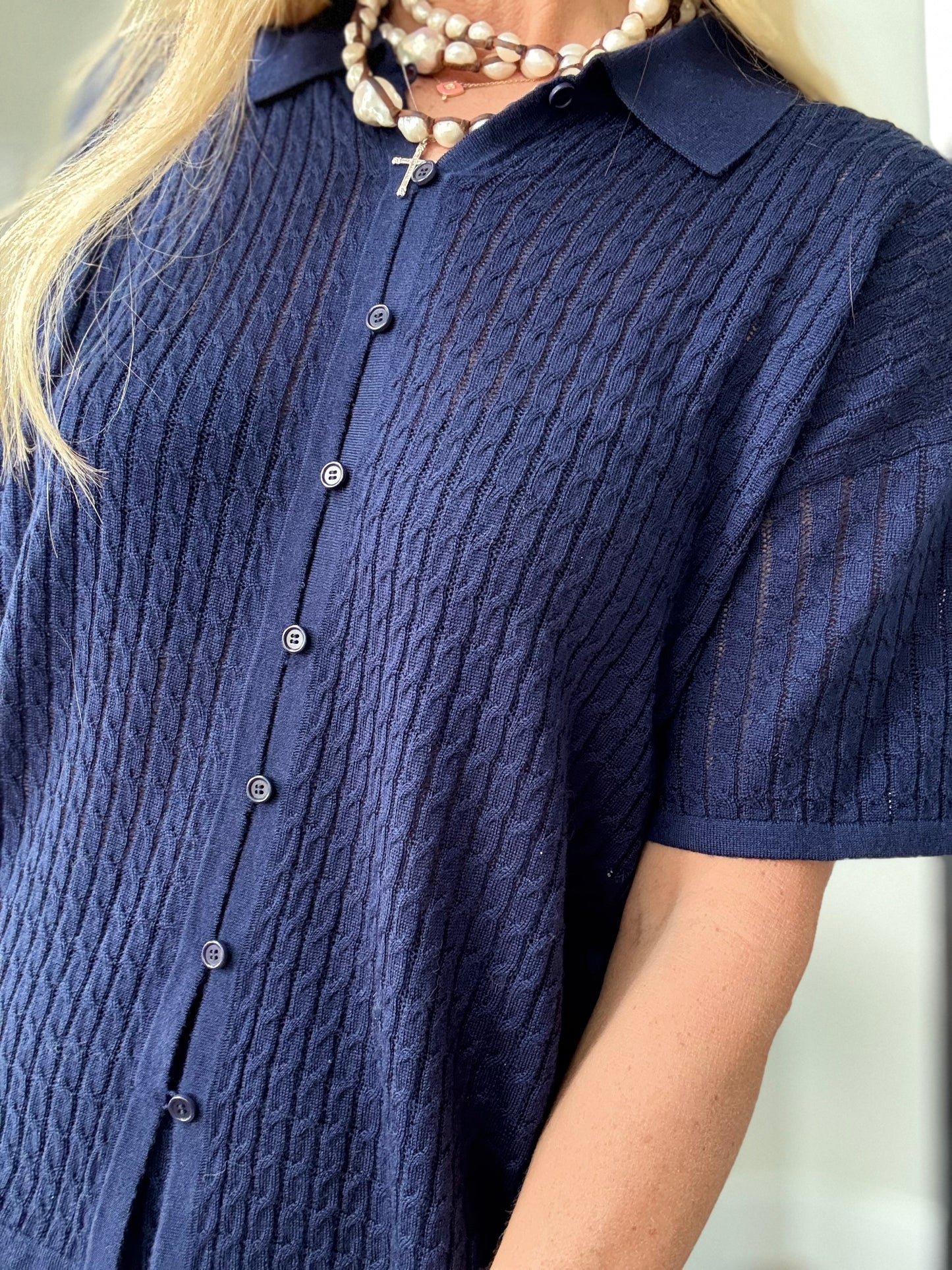 Naadam Pointelle Top