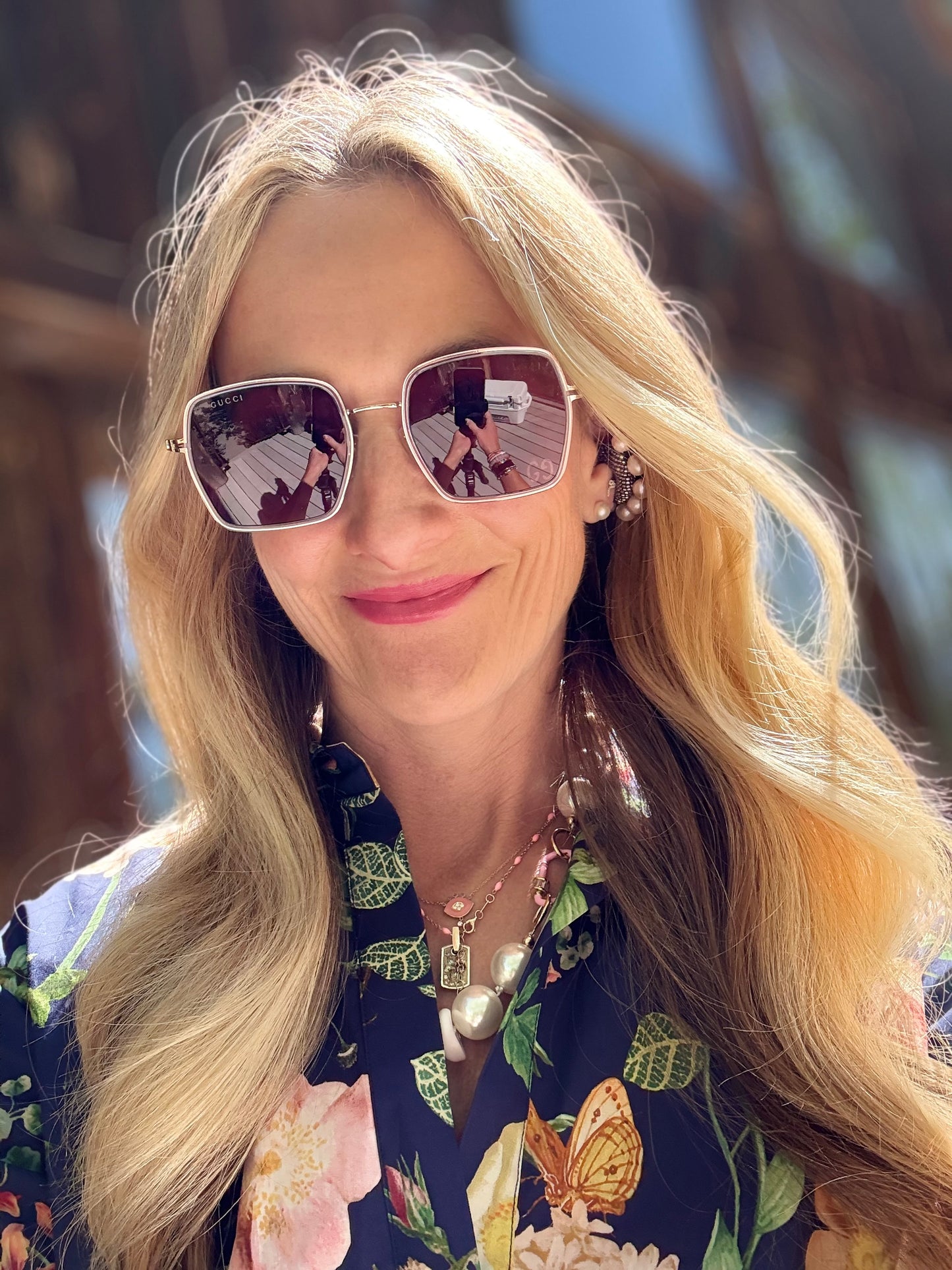 Gucci Square Sunglasses