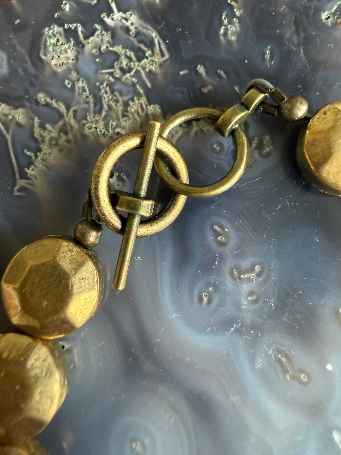 Rachel Nathan Spice Sand Dollar Bracelet