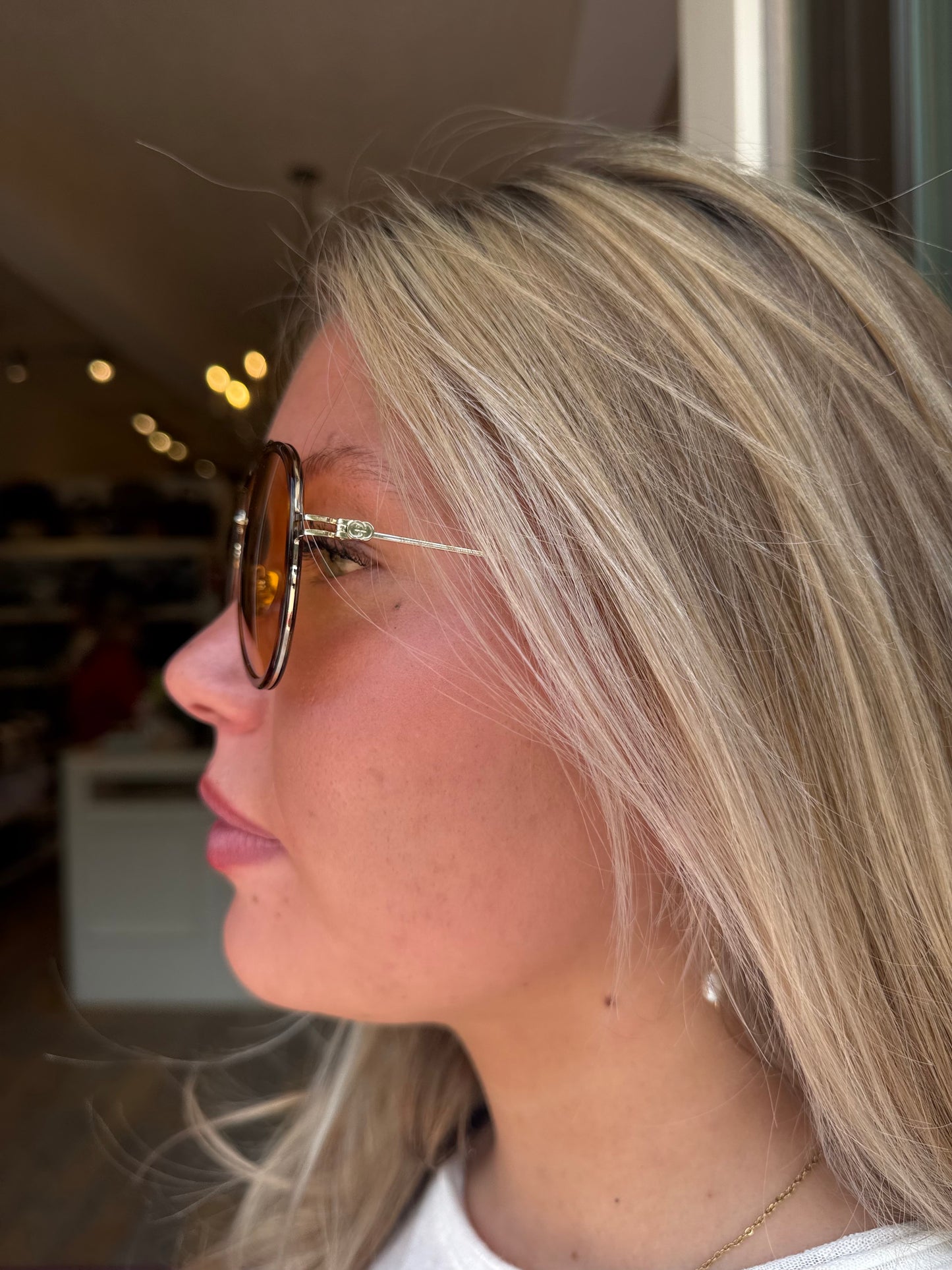Gucci Clear Aviator
