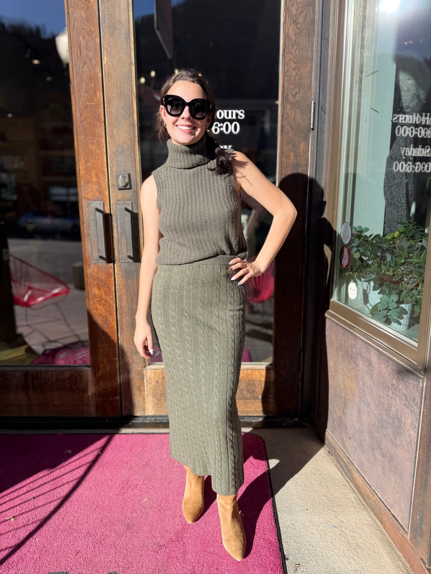 One Grey Day Jane Skirt