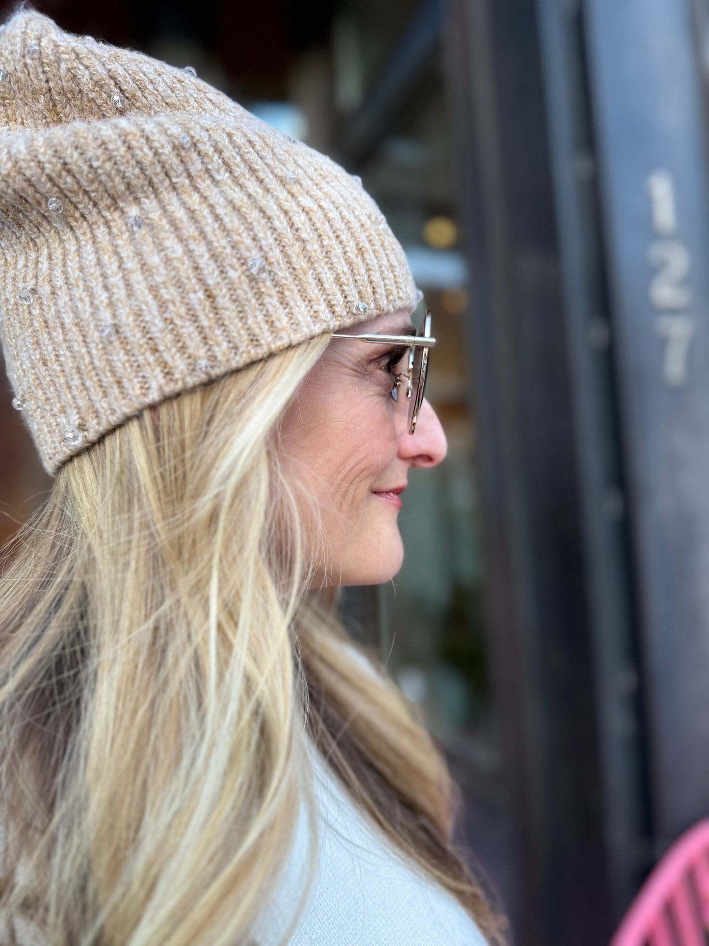 GG Gold Round Wire Sunglasses