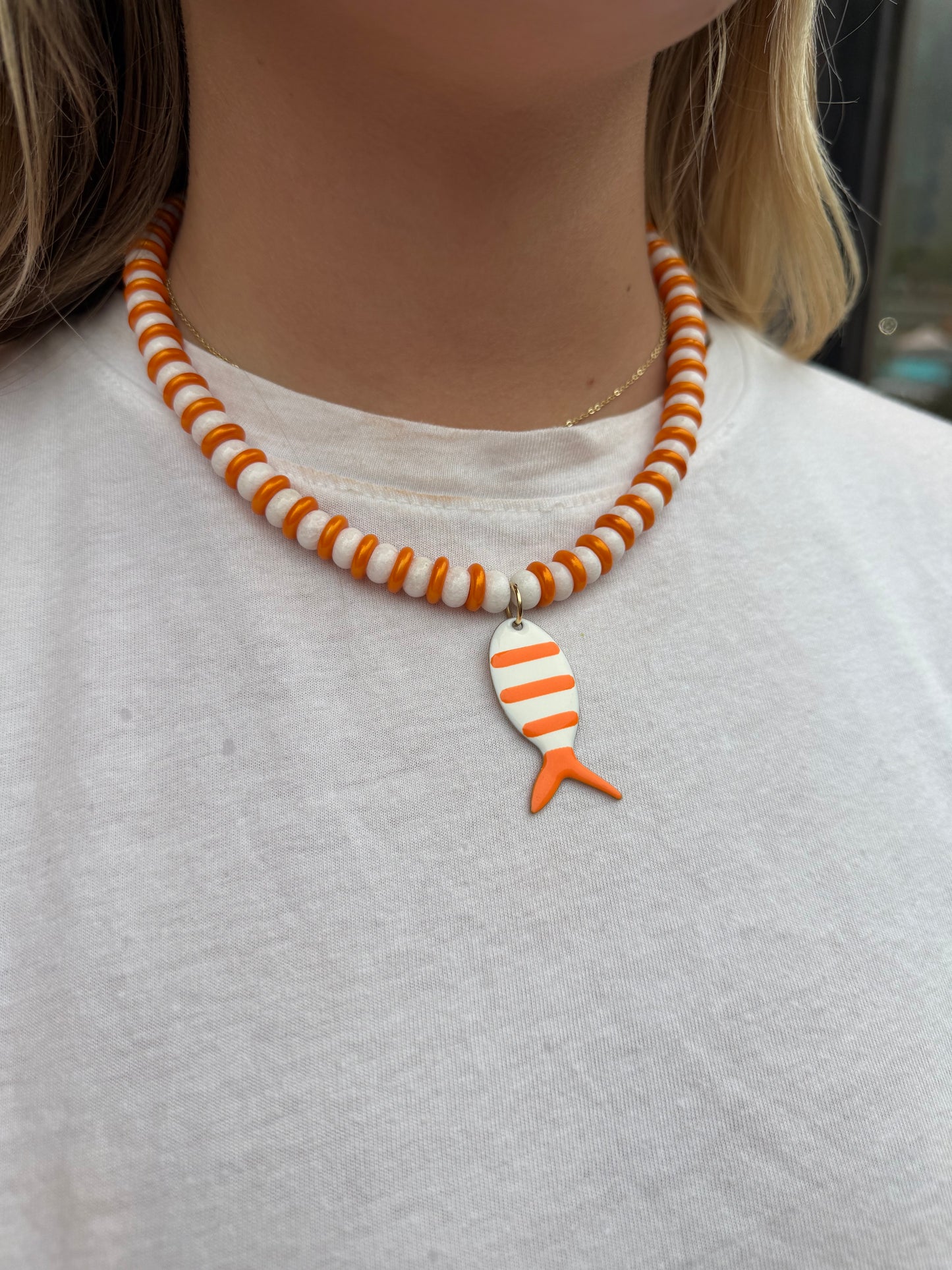 Cristina V Fish Necklace