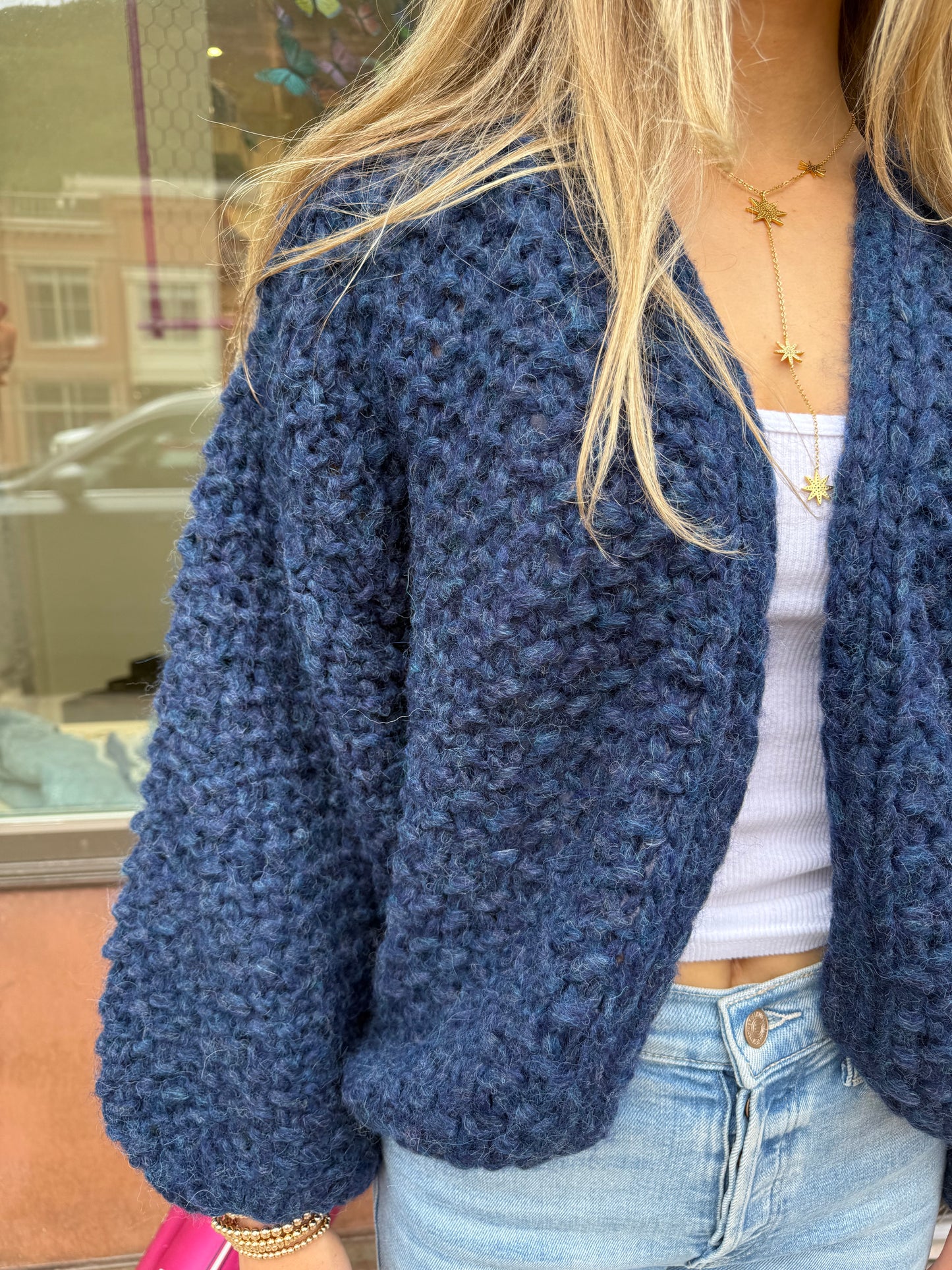 Maiami Pearl Stitch Cardi