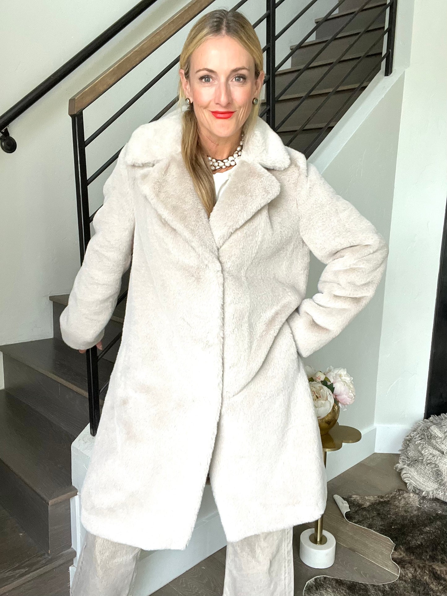 Herno Fuzzy Long Coat