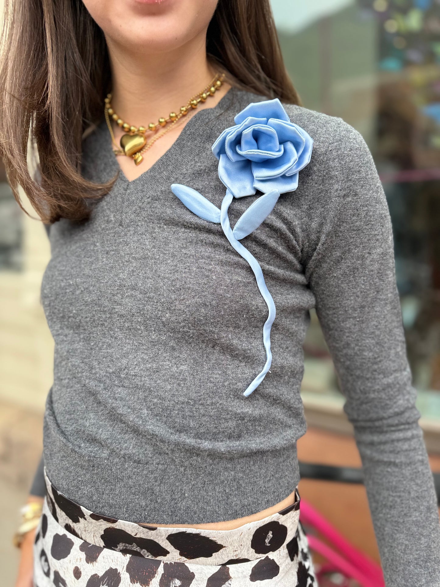 Self Portrait Rose Sweater