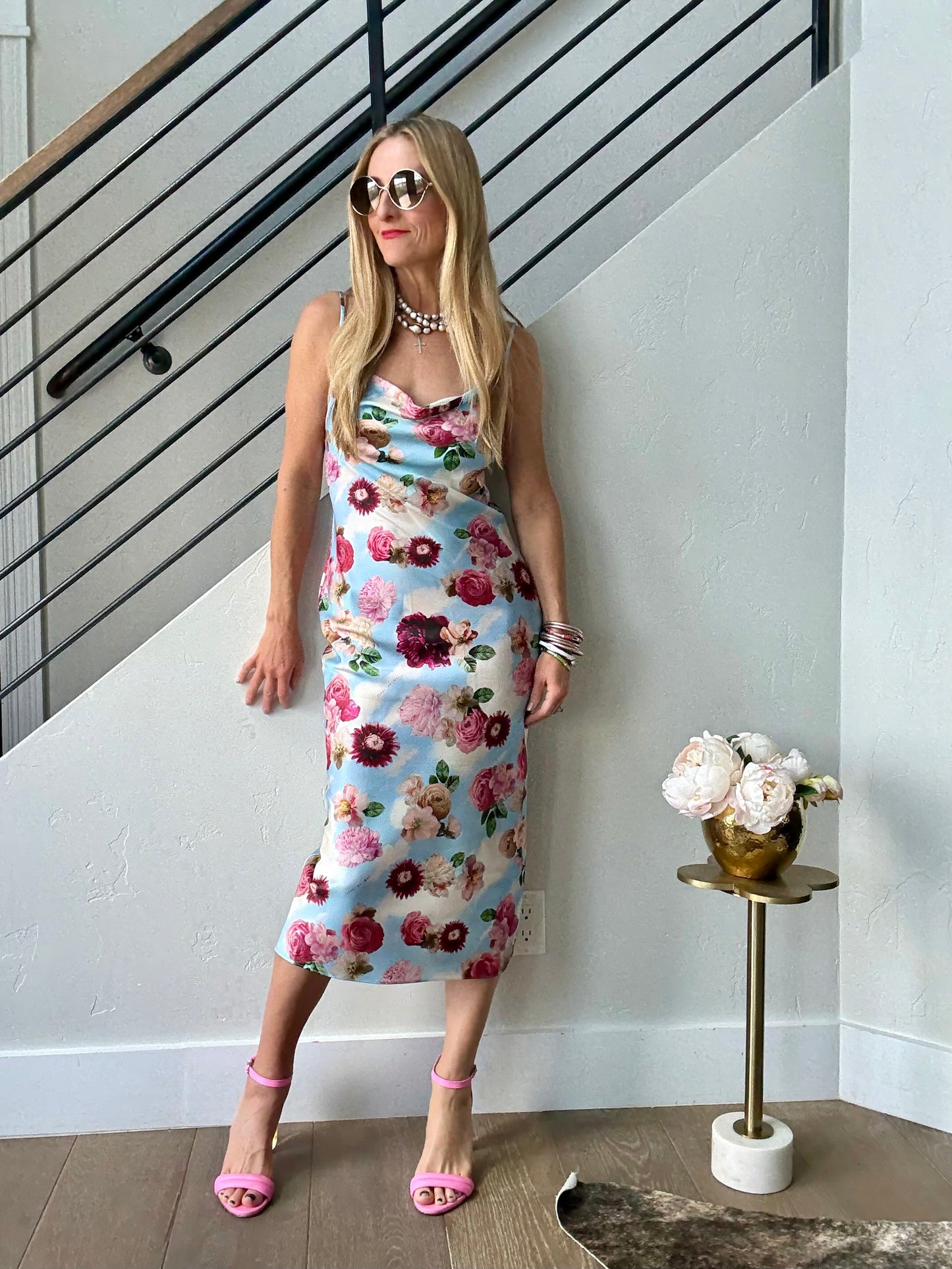Fleur Du Mal Cowl Slip Dress
