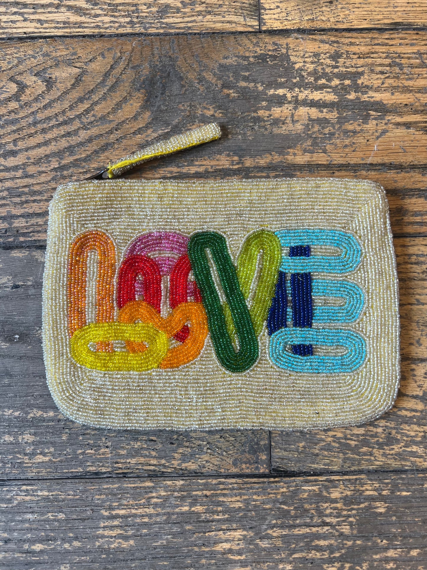 The Jacksons Beaded Clutch