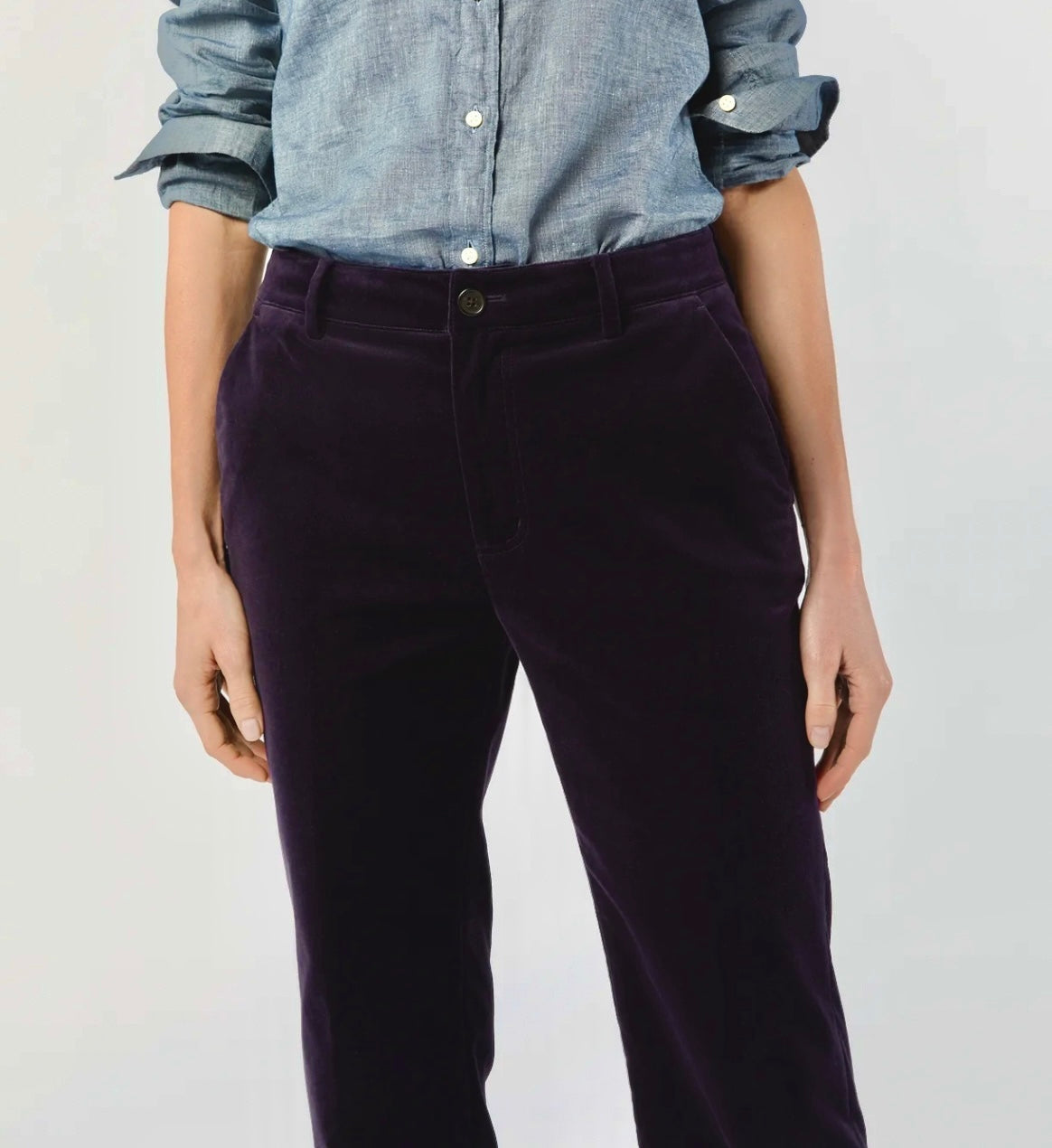 Ann Mash Lindy Velvet Pant