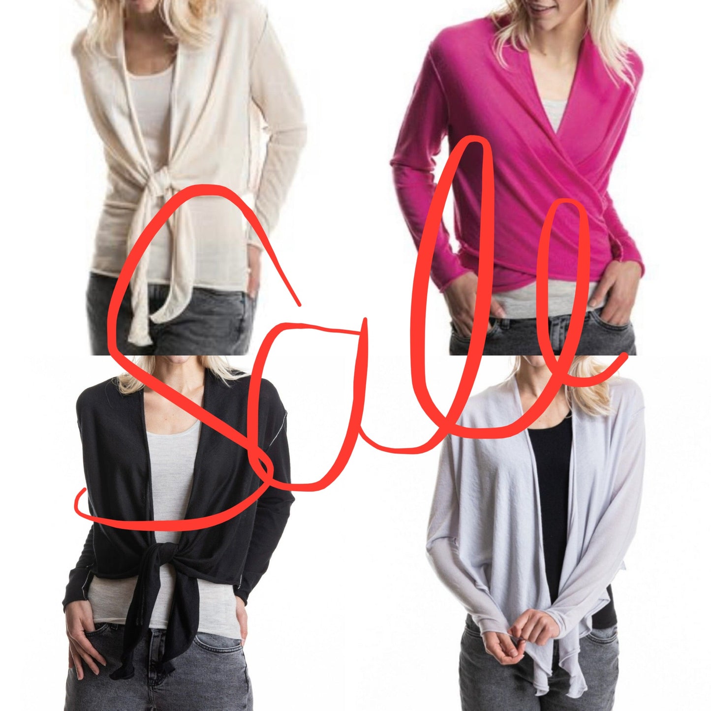 Paychi Guh Drape Cardigan