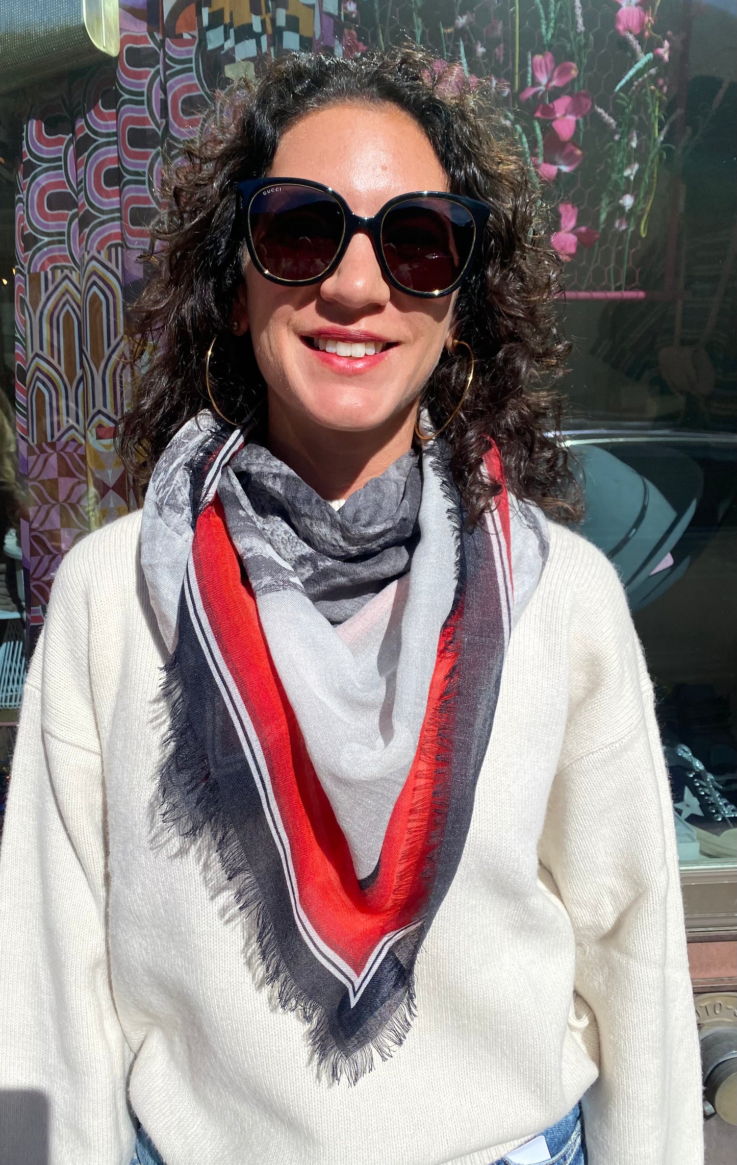 AHWR Lucky Mt. Wilson Scarf Red