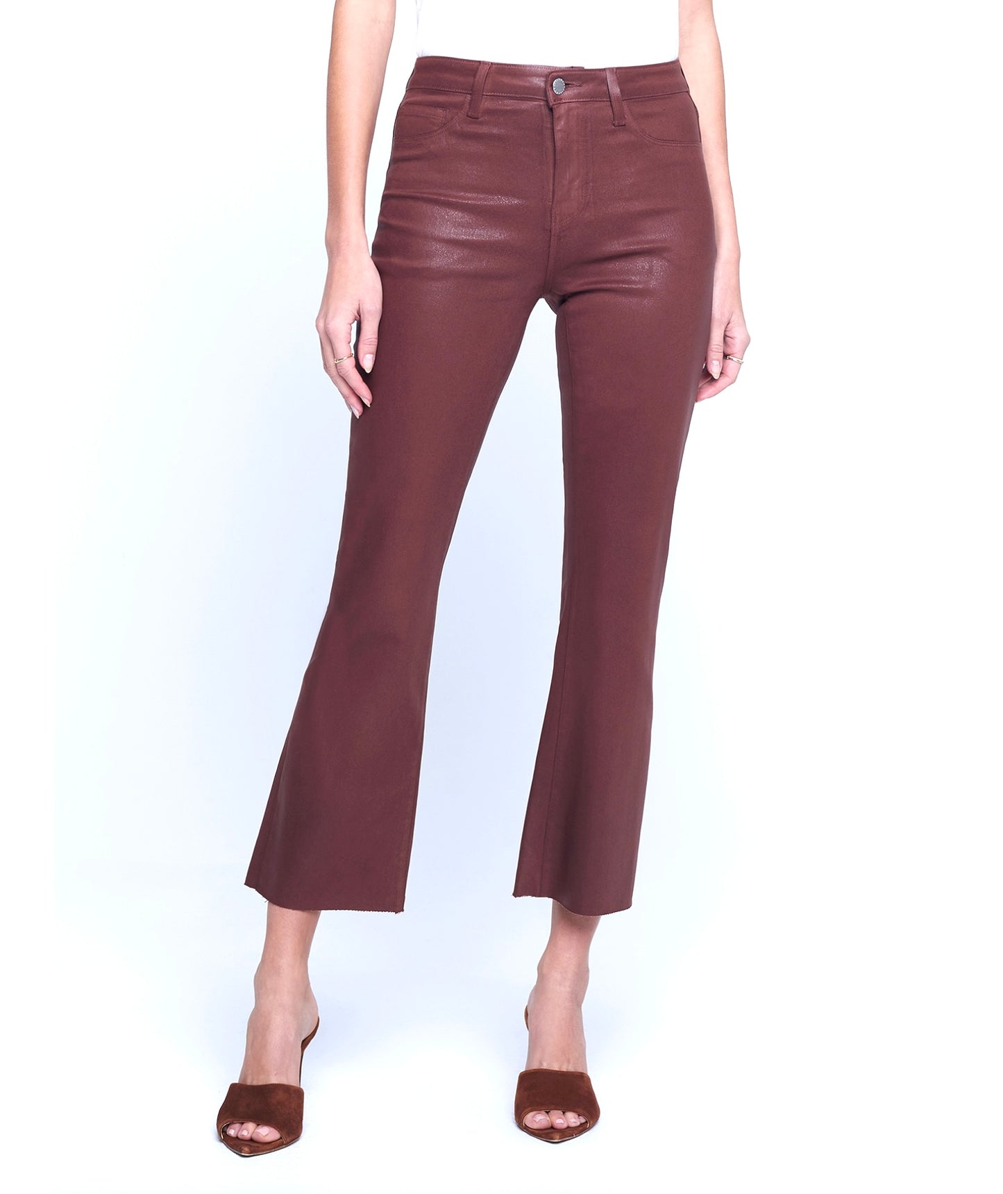 L'Agence Kendra Coated Flare