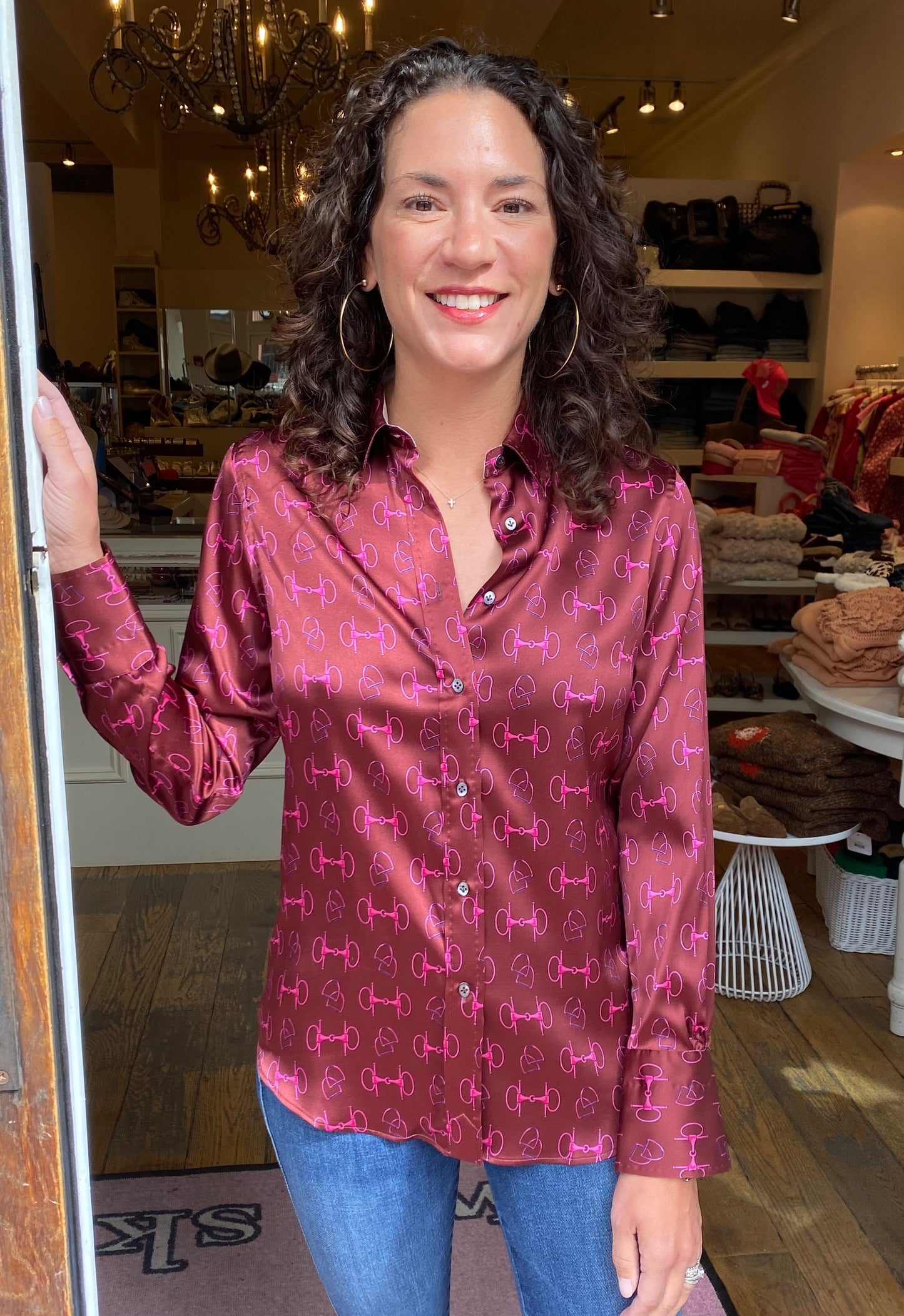 Le Sarte Horse Link Blouse