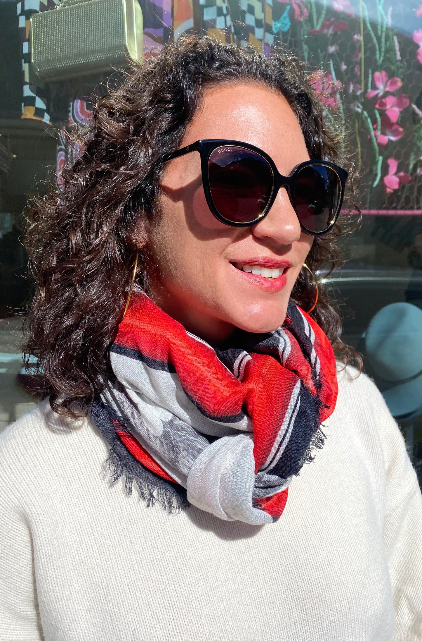 AHWR Lucky Mt. Wilson Scarf Red