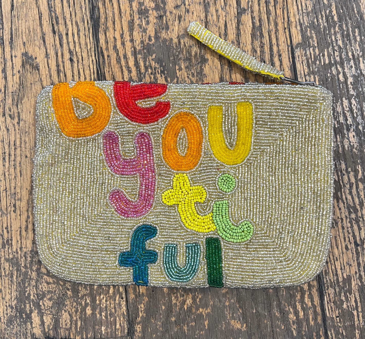 The Jacksons Beaded Clutch