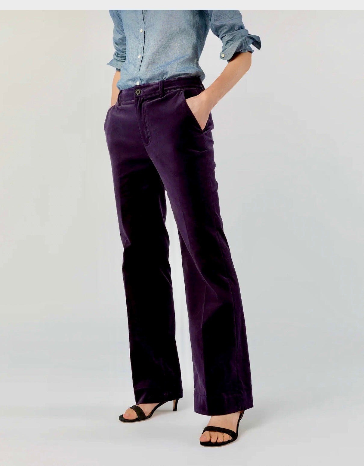 Ann Mash Lindy Velvet Pant
