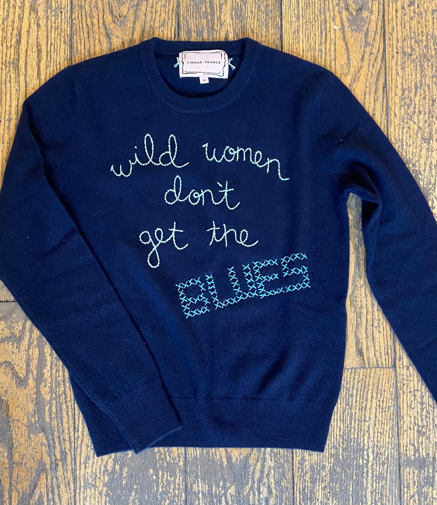 Lingua Franca Wild Women Crewneck