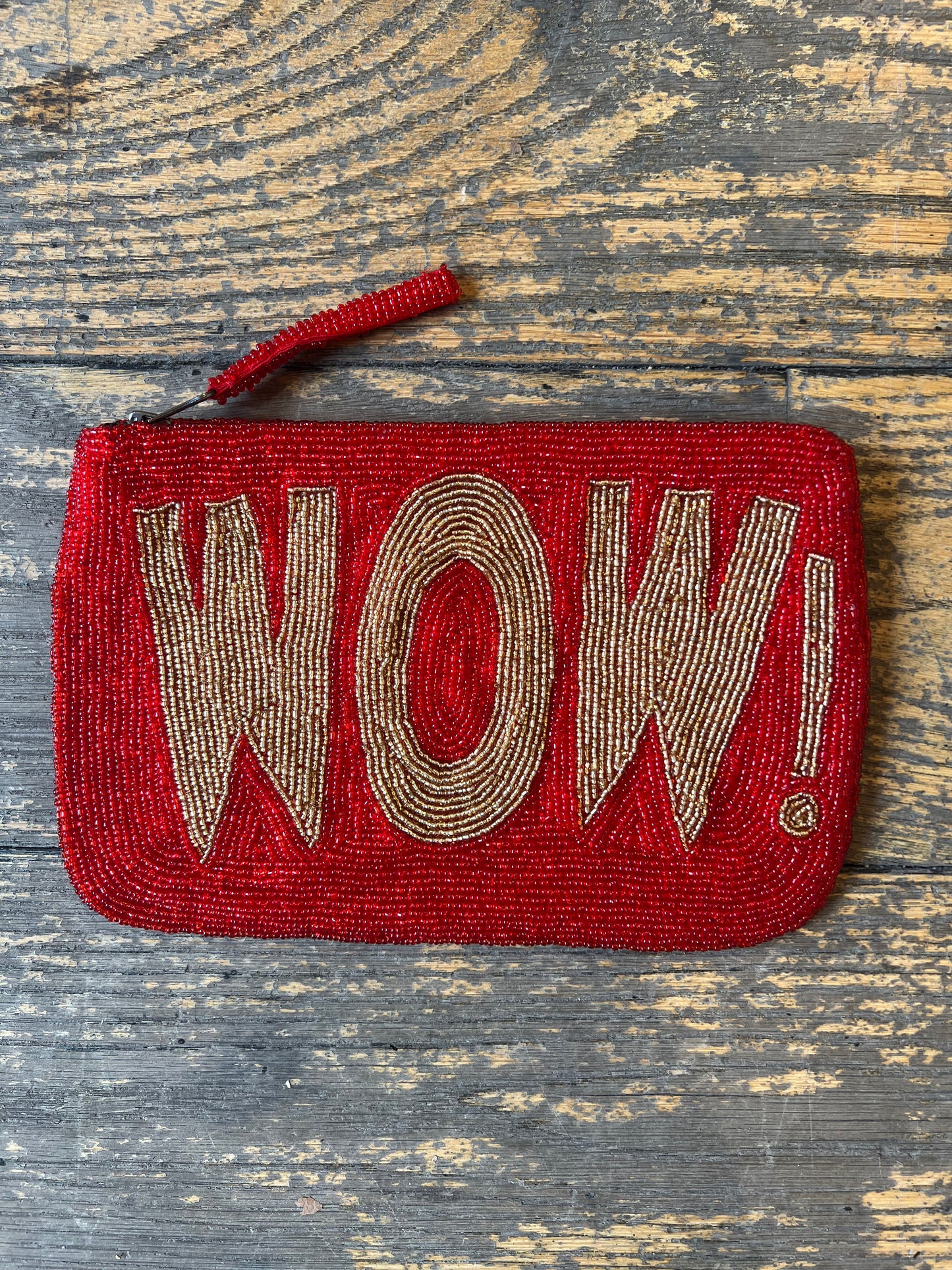 The Jacksons Beaded Clutch