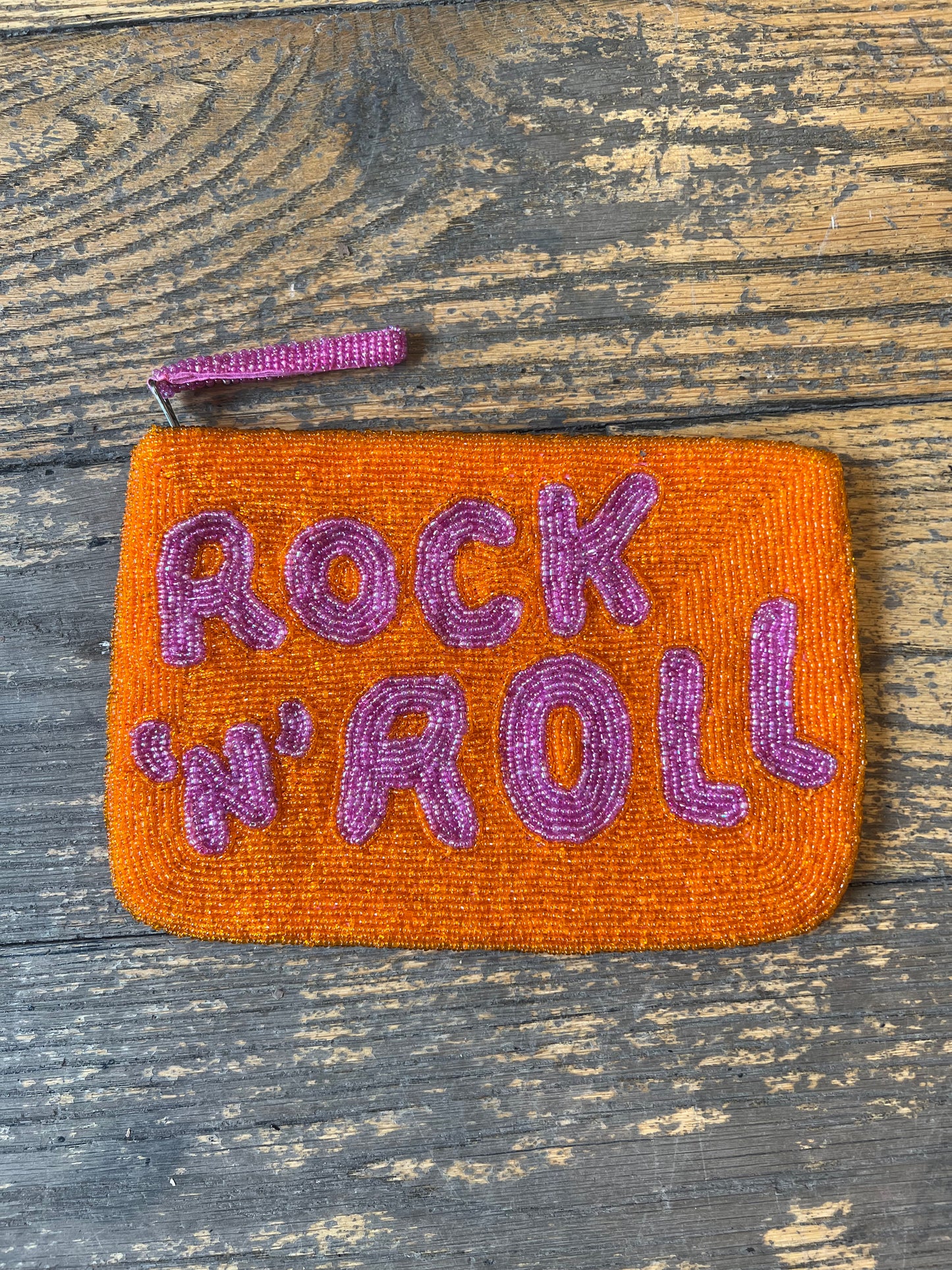 The Jacksons Beaded Clutch
