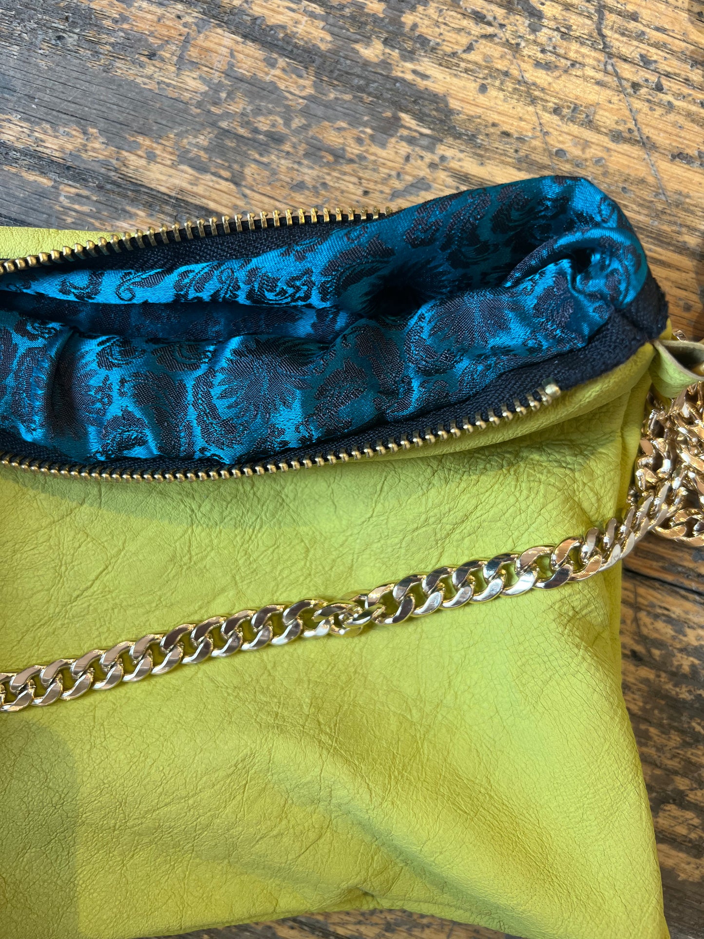 Fox + Stag Leather Clutch