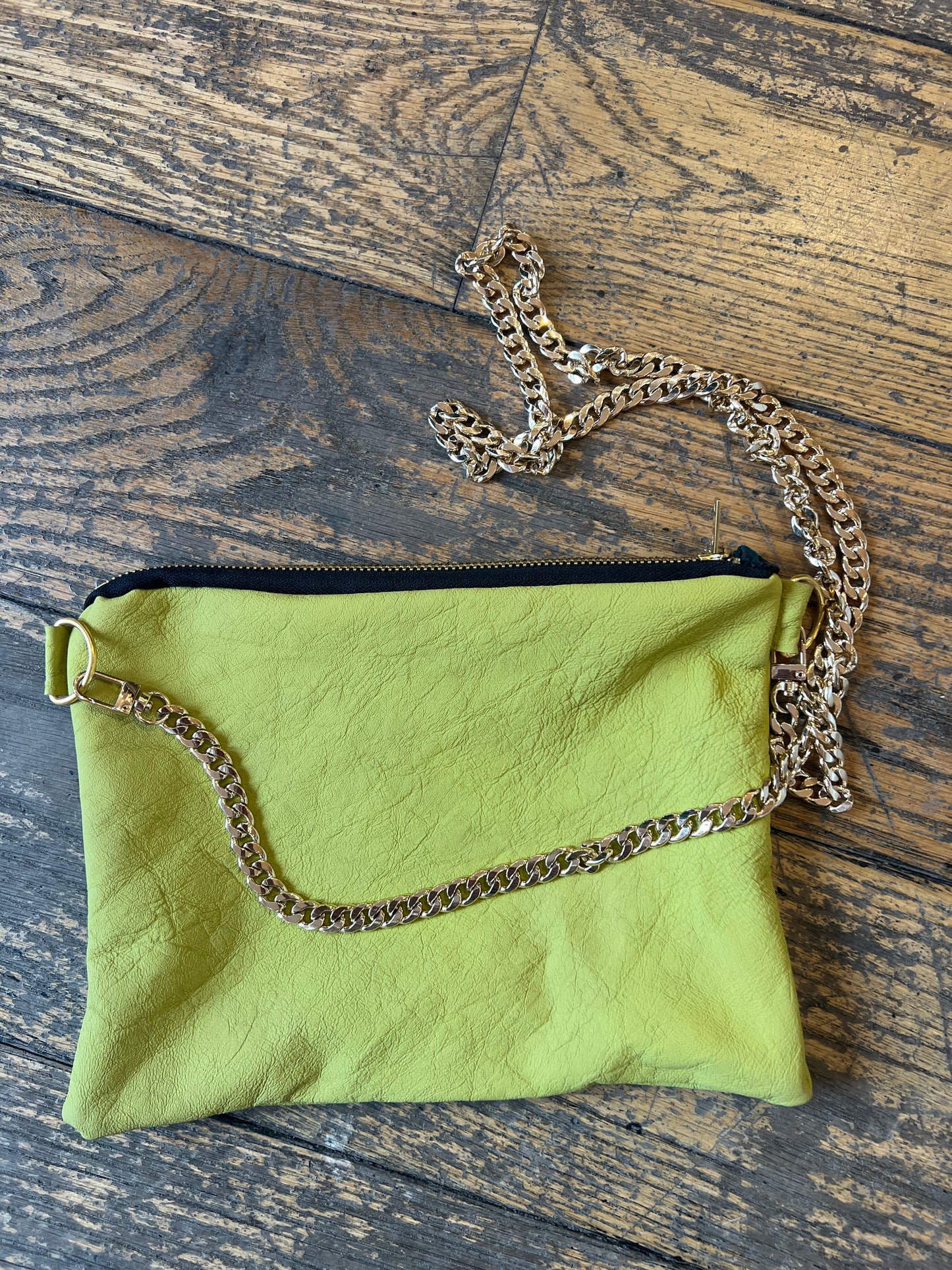 Fox + Stag Leather Clutch