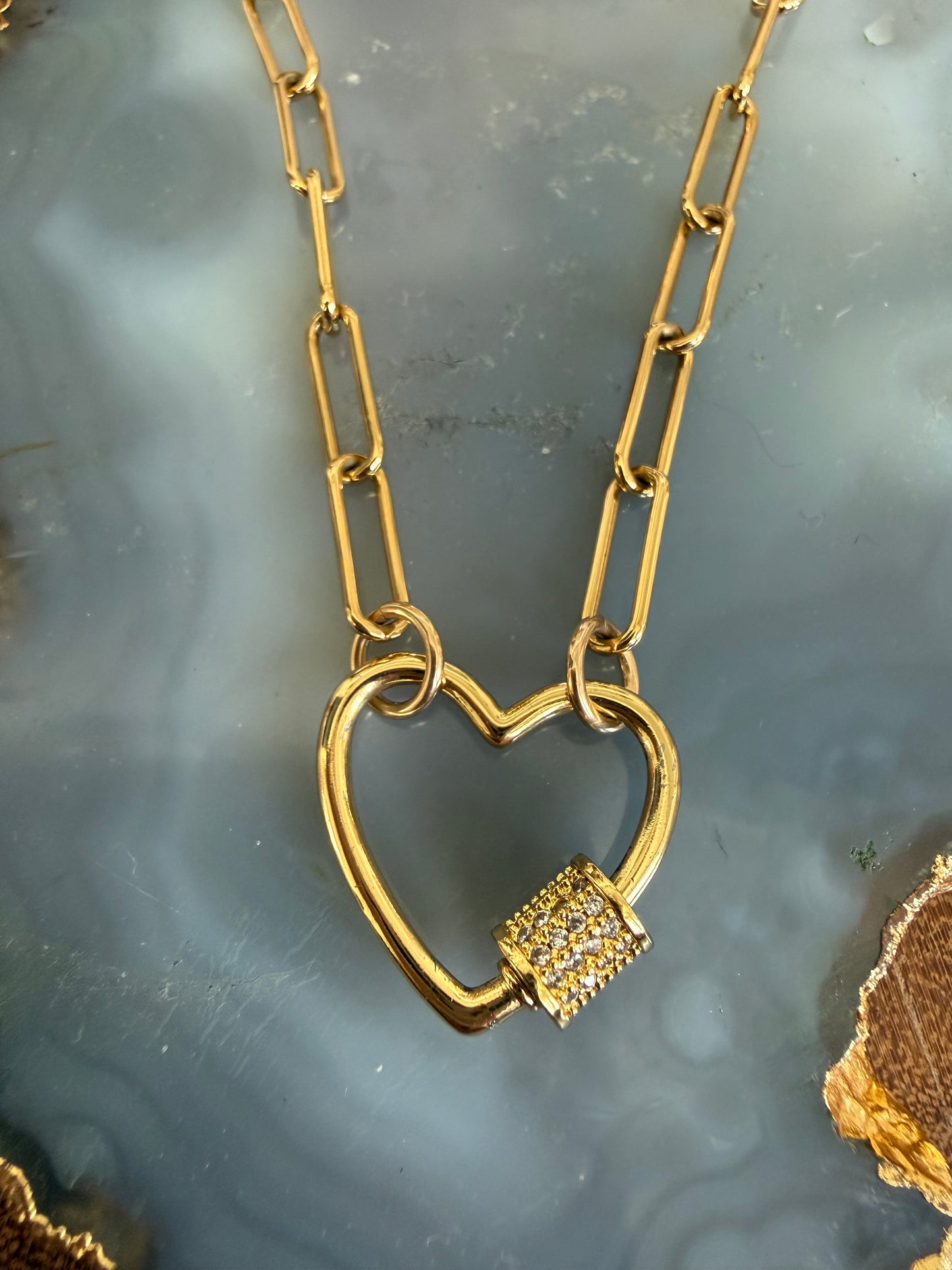 Cristina V 22” Sm Heart Necklace