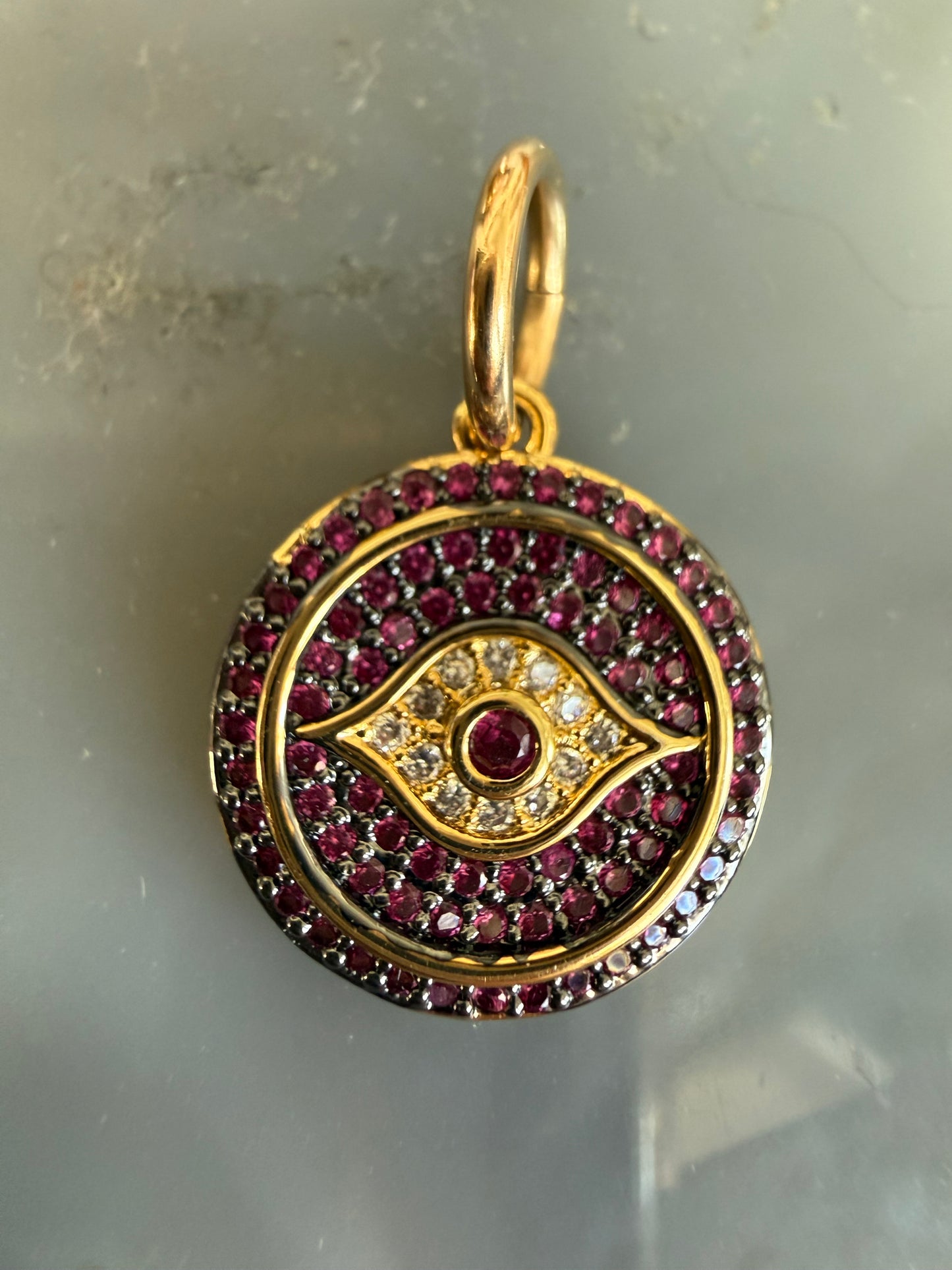 Cristina V Pink Evil Eye Charm