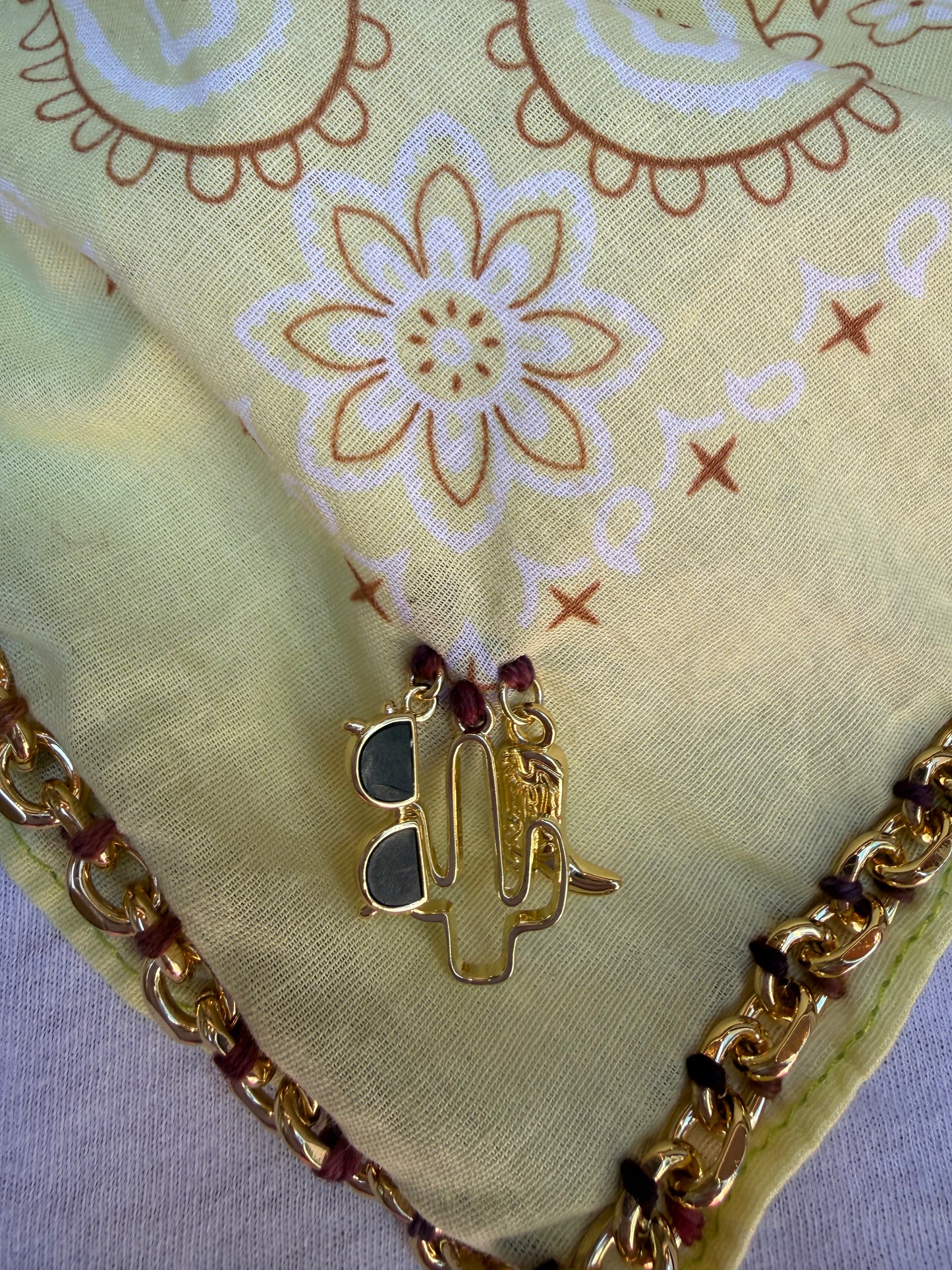 Bandana Moon Charms Bandana