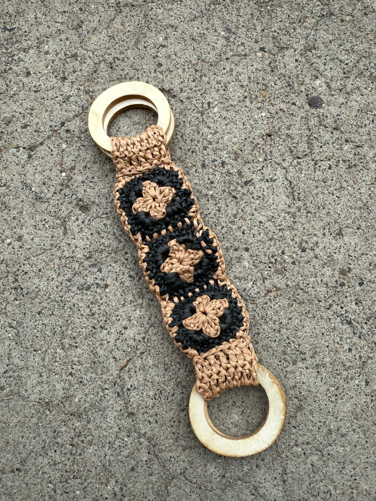 AHWR Raffia Scarf Handle