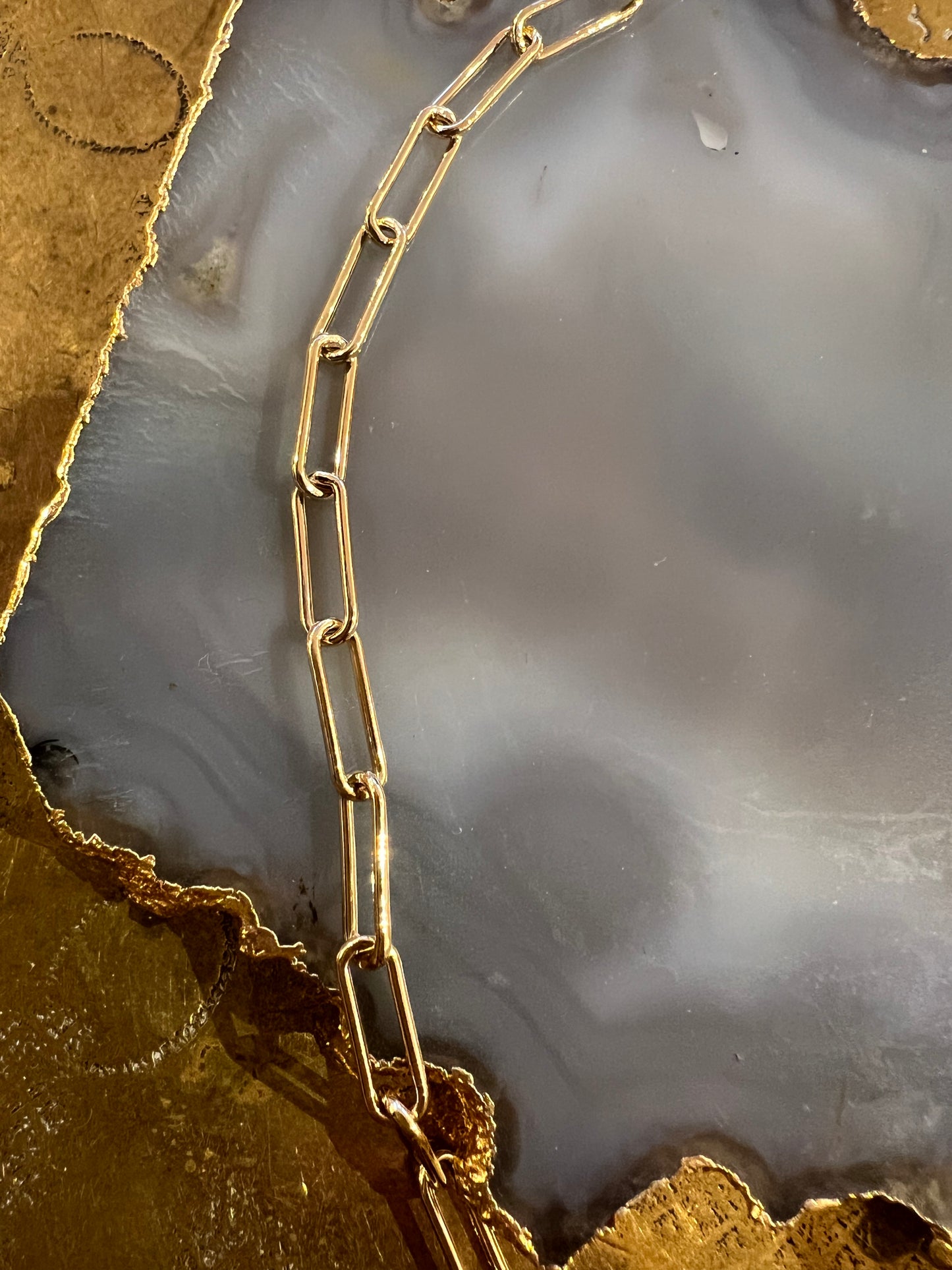 Cristina V 20” Paperclip Chain