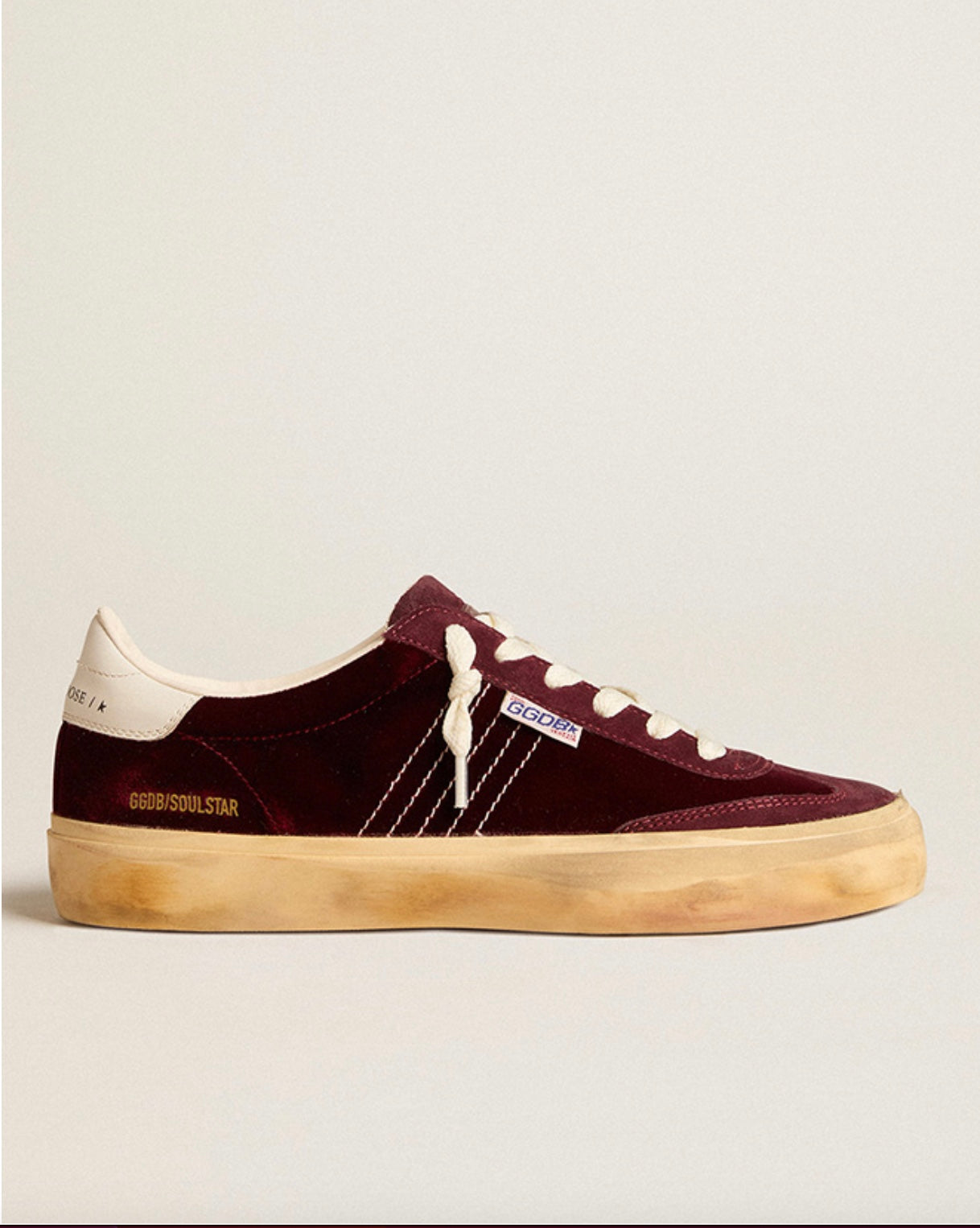 GG Velvet Soul Star Leather Heel