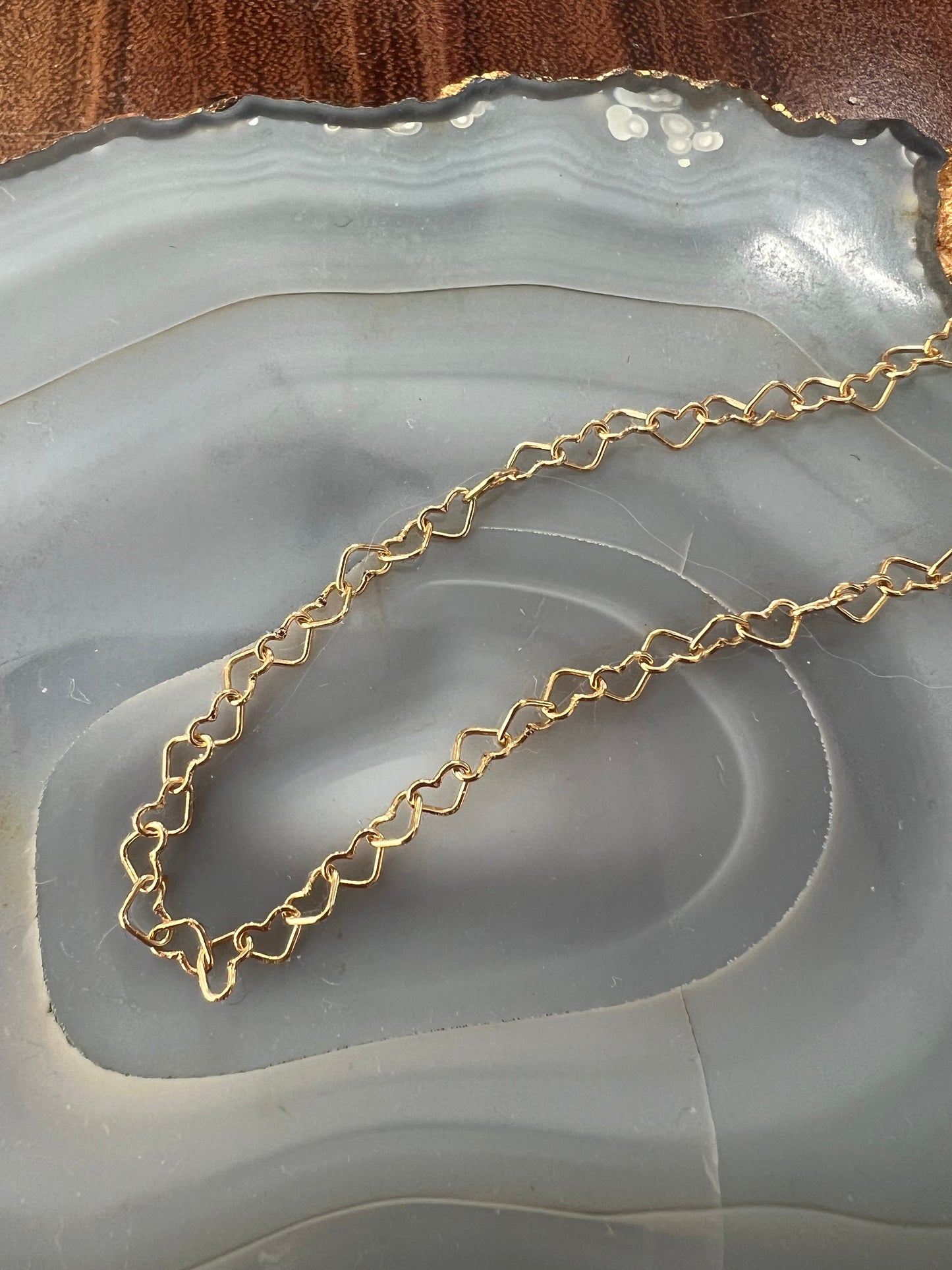 Ruby & Violet Connecting Heart Necklace