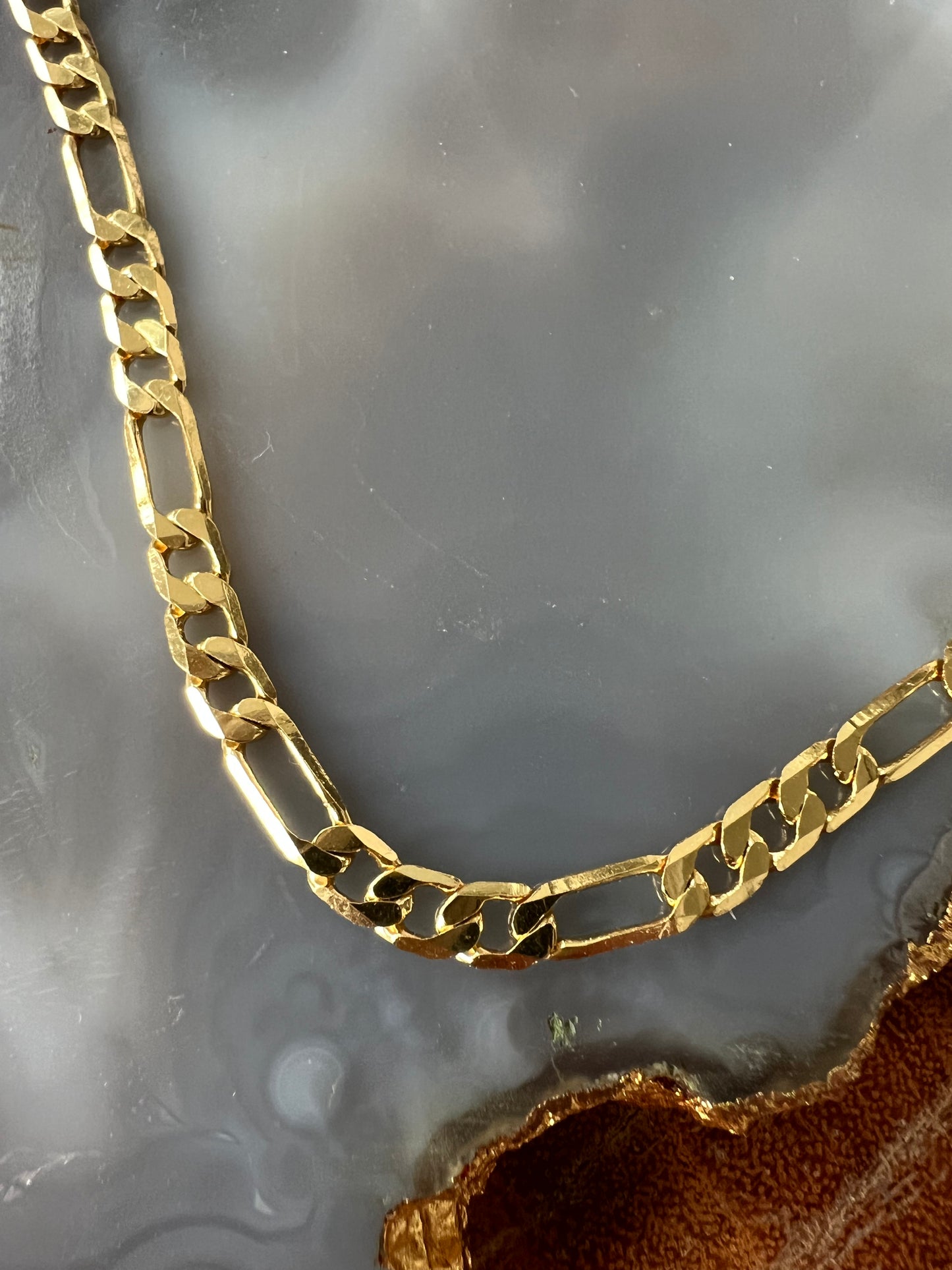 Ruby & Violet Figaro Chain Necklace