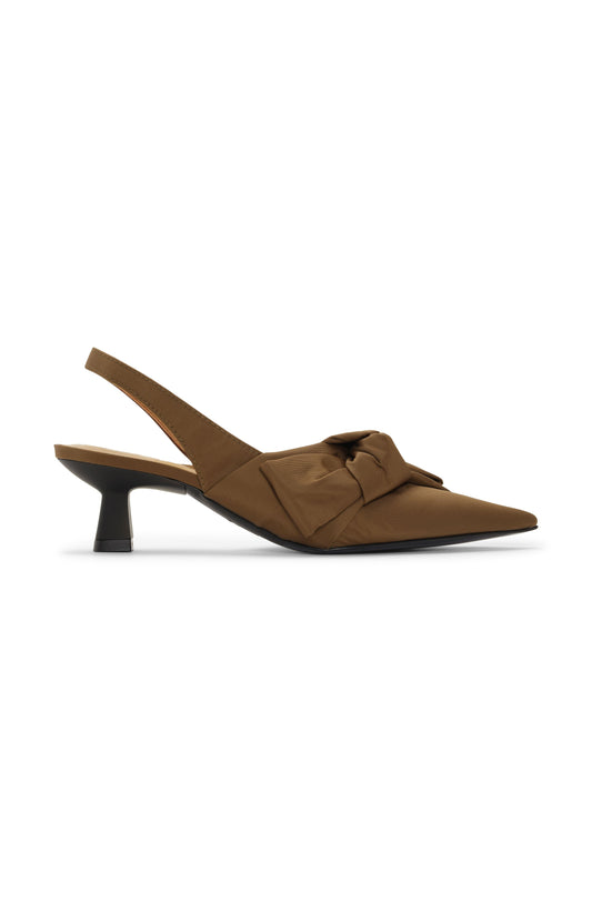 Ganni Bow Kitten Heel