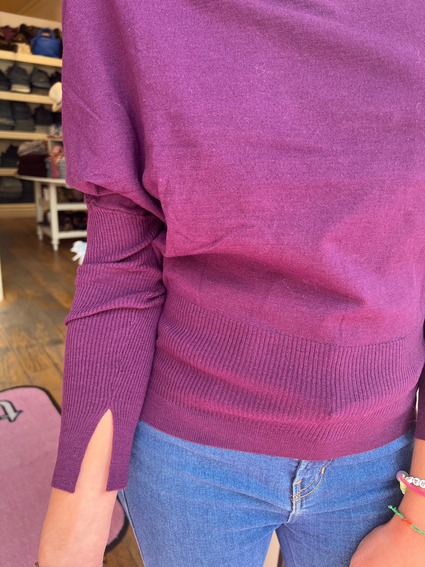 Simkhai Lavina Off Shoulder Sweater