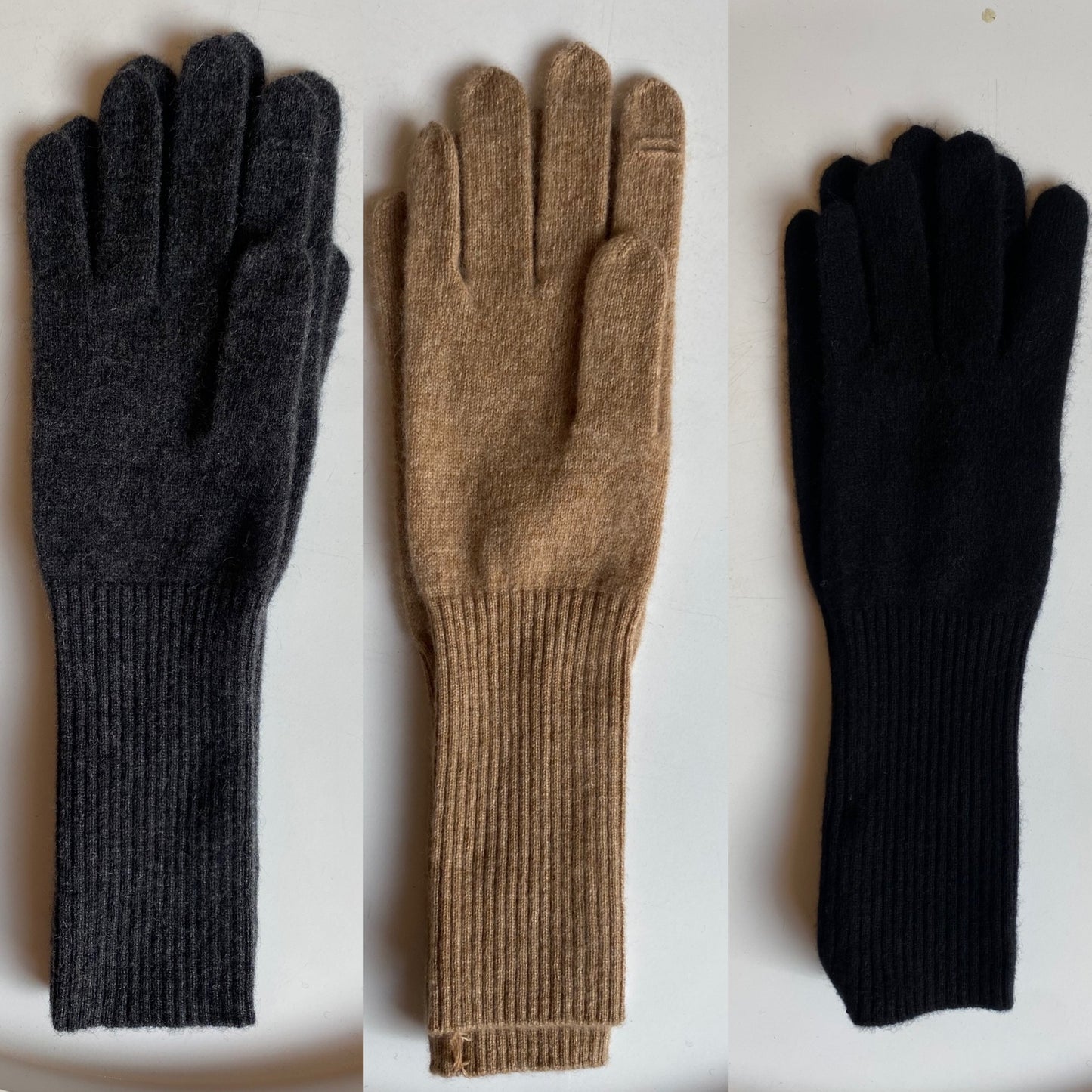W+W Cashmere Texting Gloves