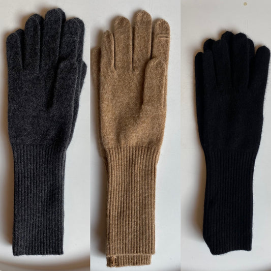 W+W Cashmere Texting Gloves