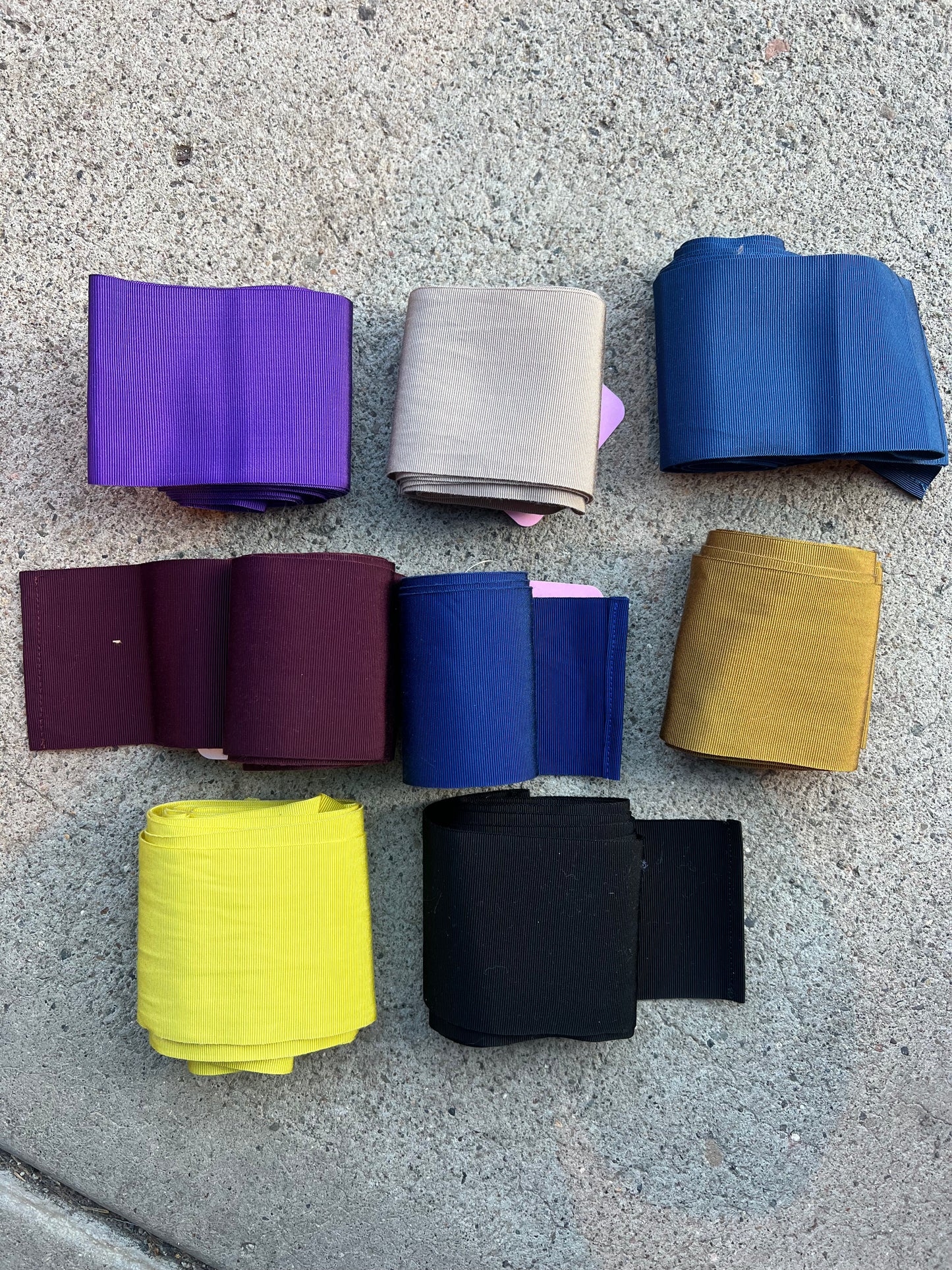 Sara Roka 3" Grosgrain Belts - more Colors