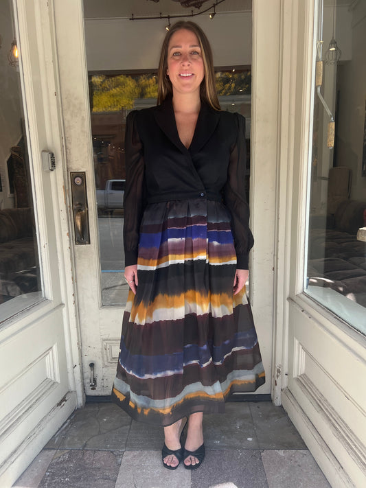 Sara Roka Organza Dress