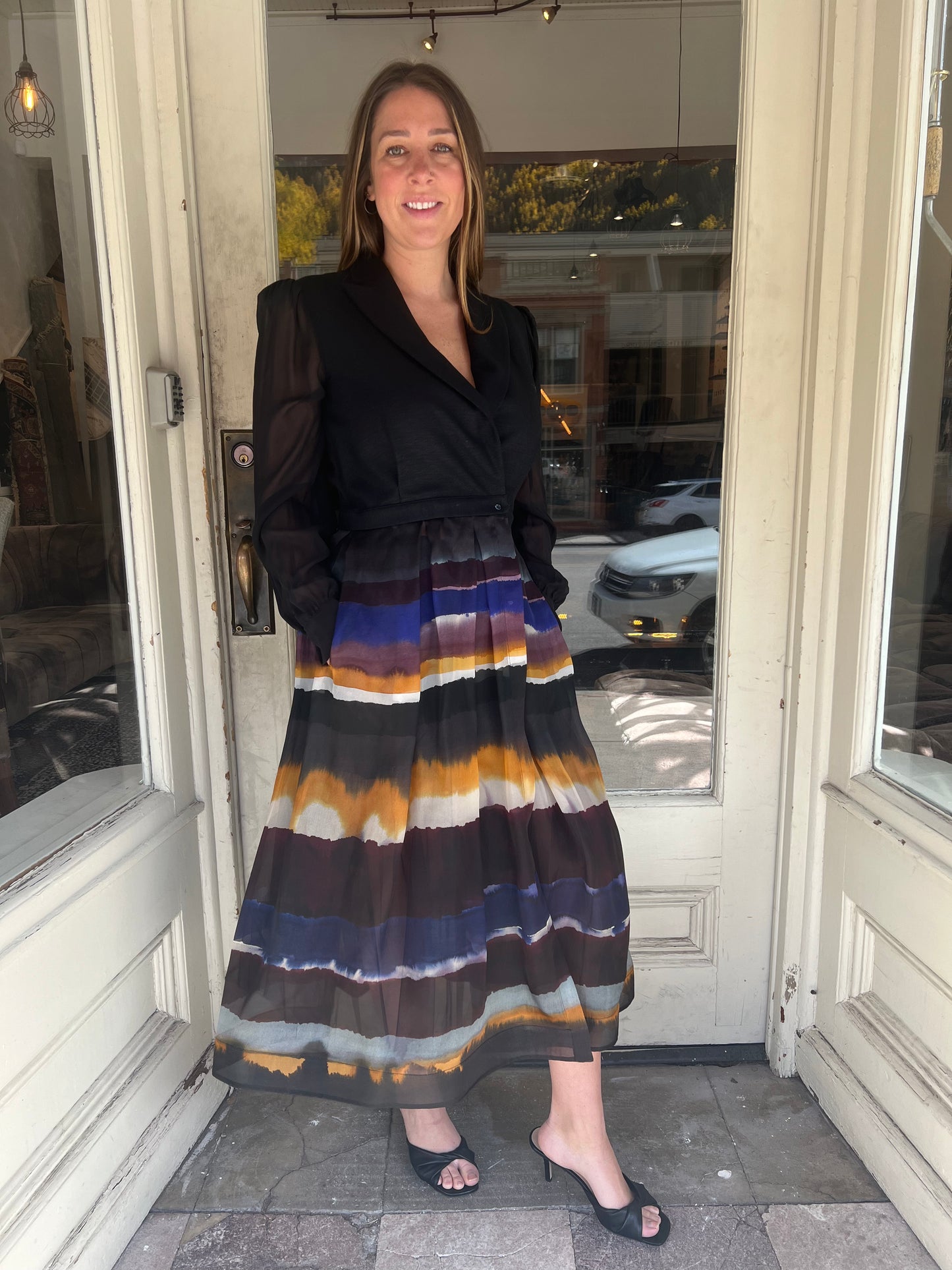 Sara Roka Organza Dress