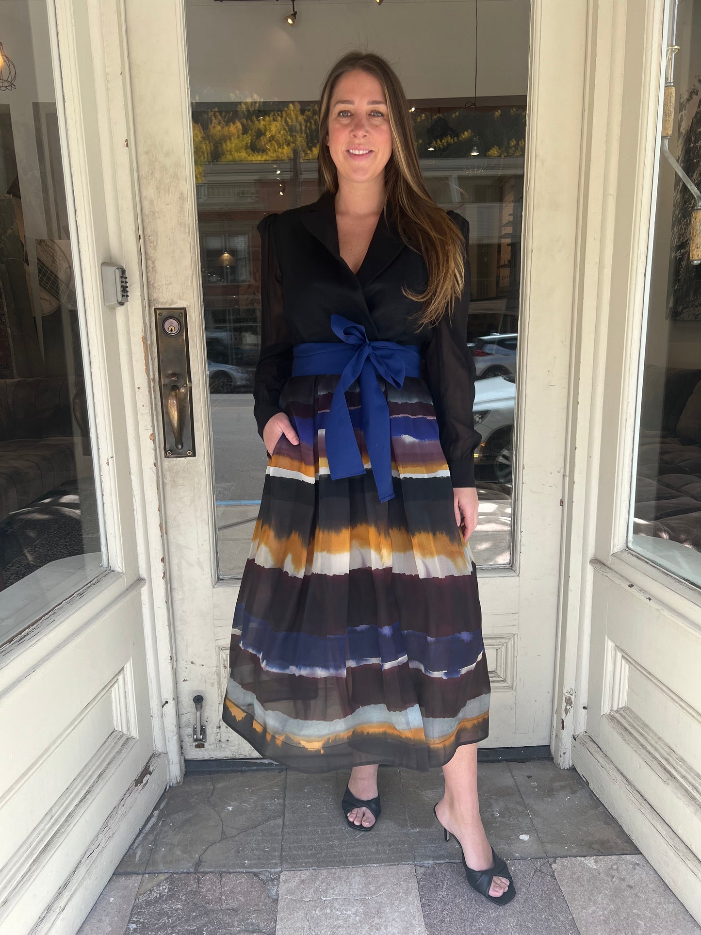 Sara Roka Organza Dress