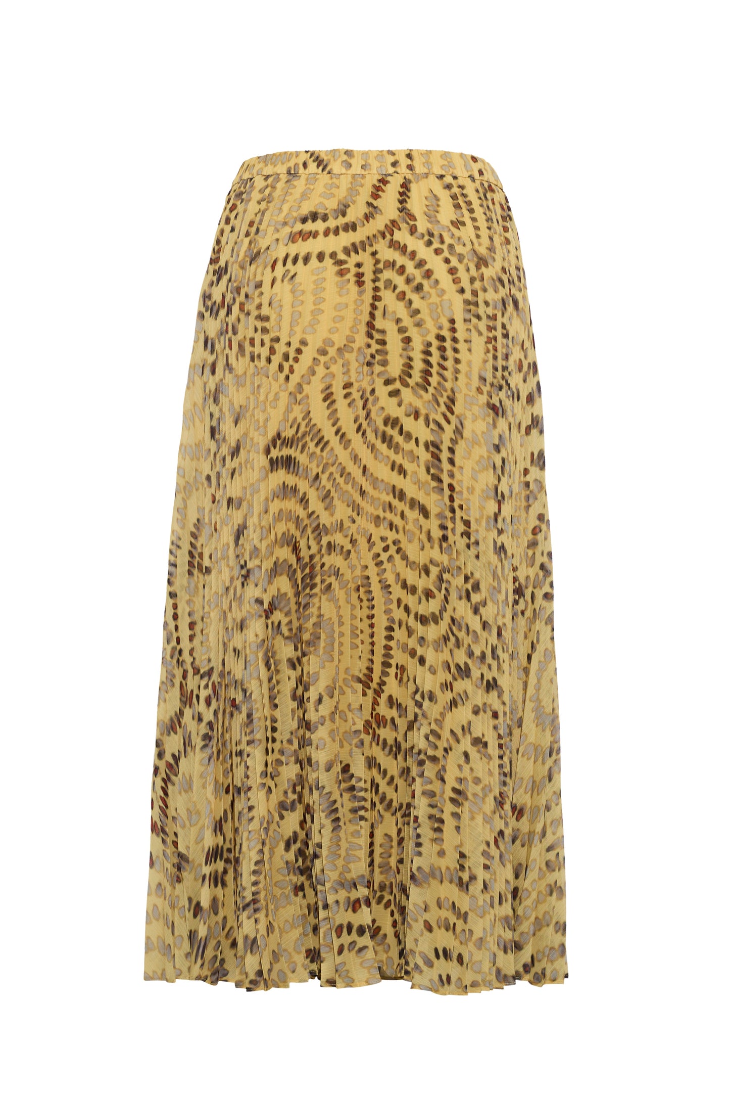 Cara Cara Otta Skirt in Veneta Arc Yellow, back view