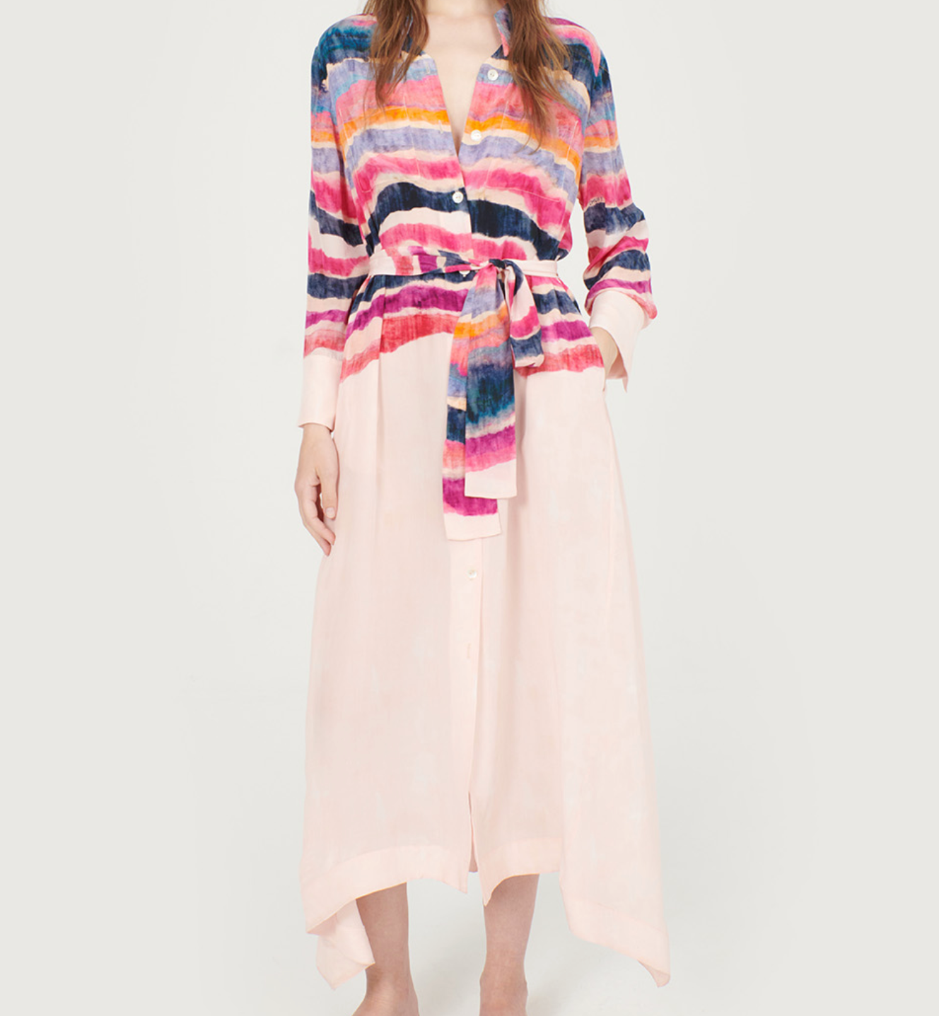 Chufy Ella Silk Shirt Dress