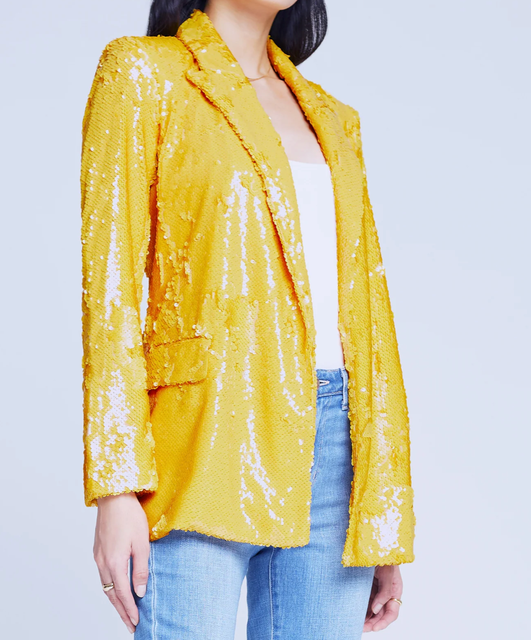 L'Agence Jordana Wrap Belted Blazer