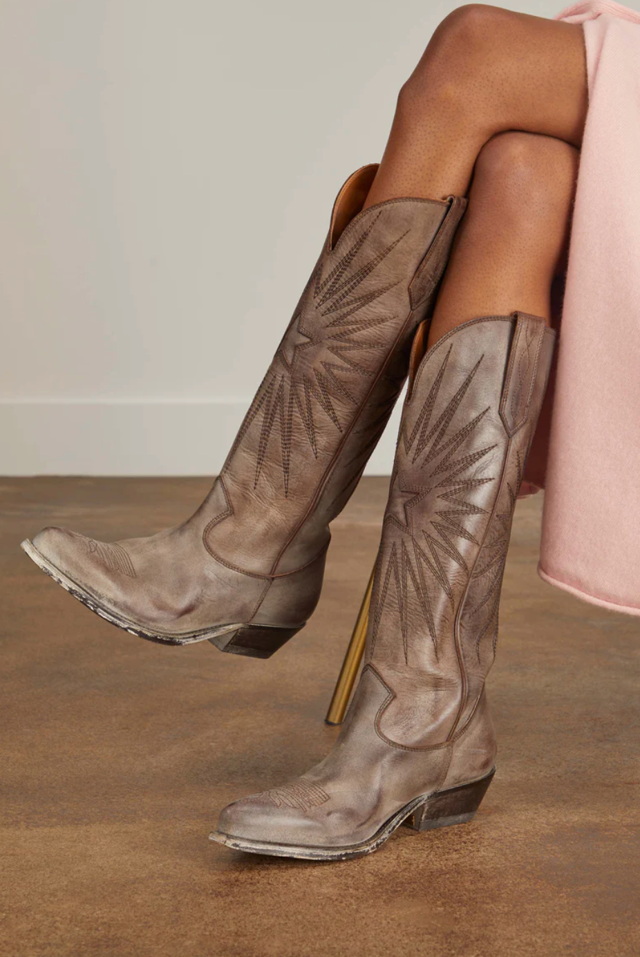 Golden goose cowboy boots hotsell
