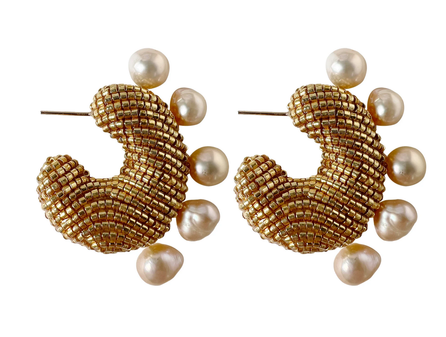 Susana Vega Solito Pearled Earring