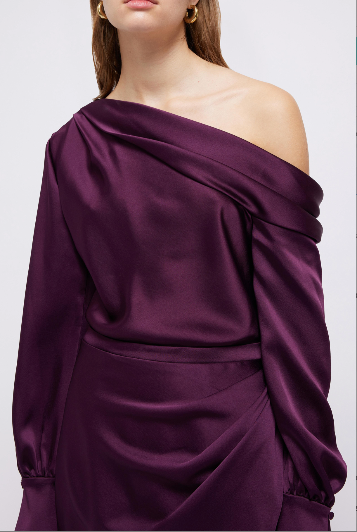 Simkhai Cameron One Shoulder Dress