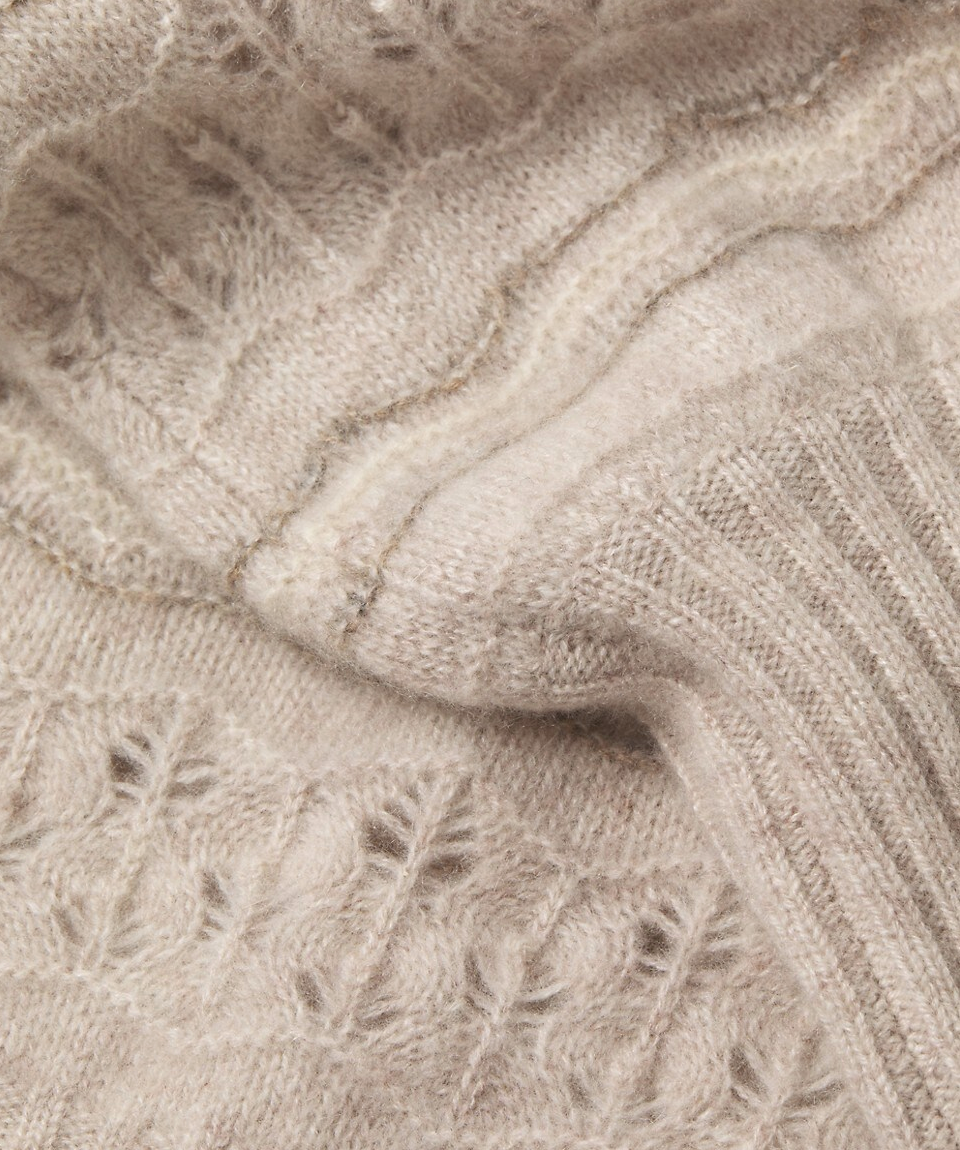 W+W Lace Stitch Crewneck