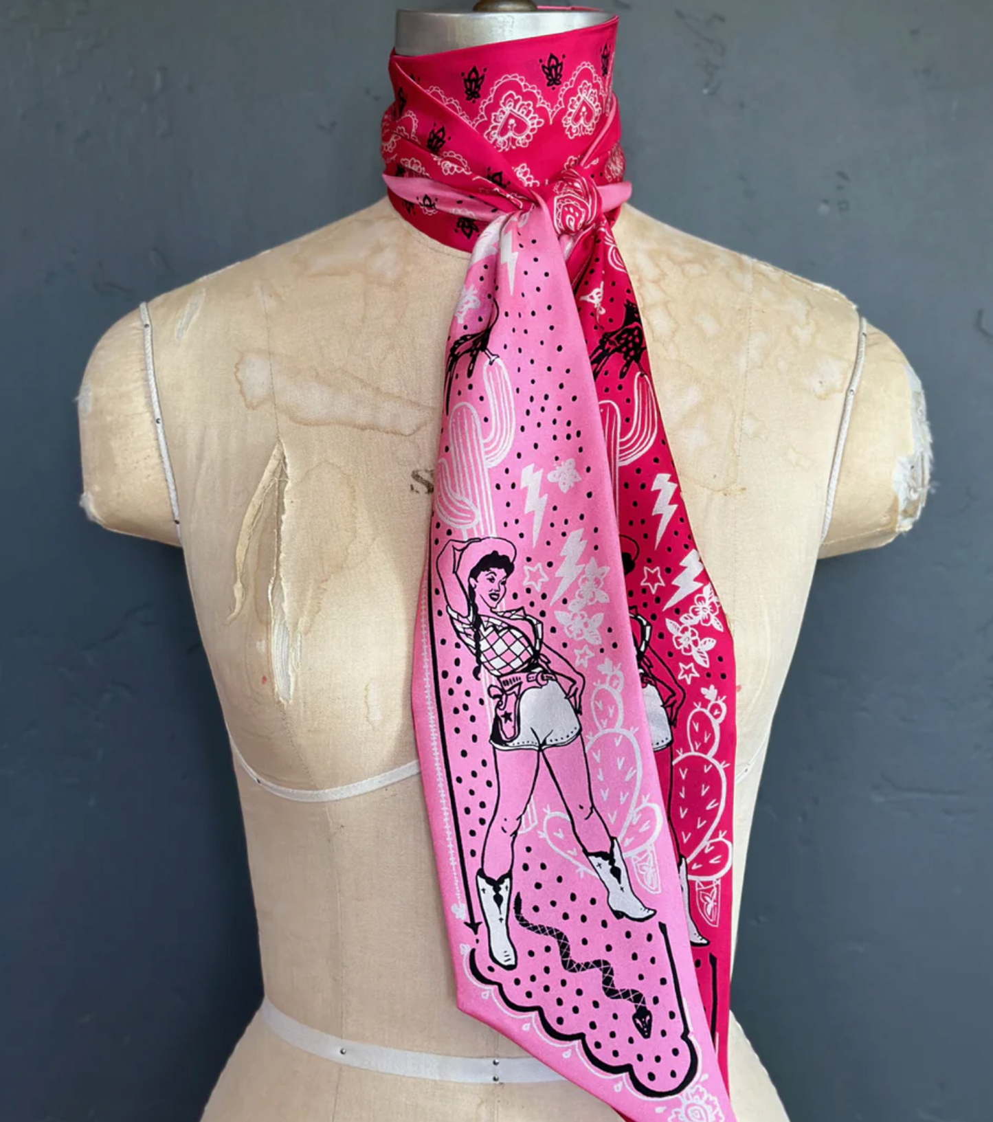 AHWR Cactus Rose Scarf